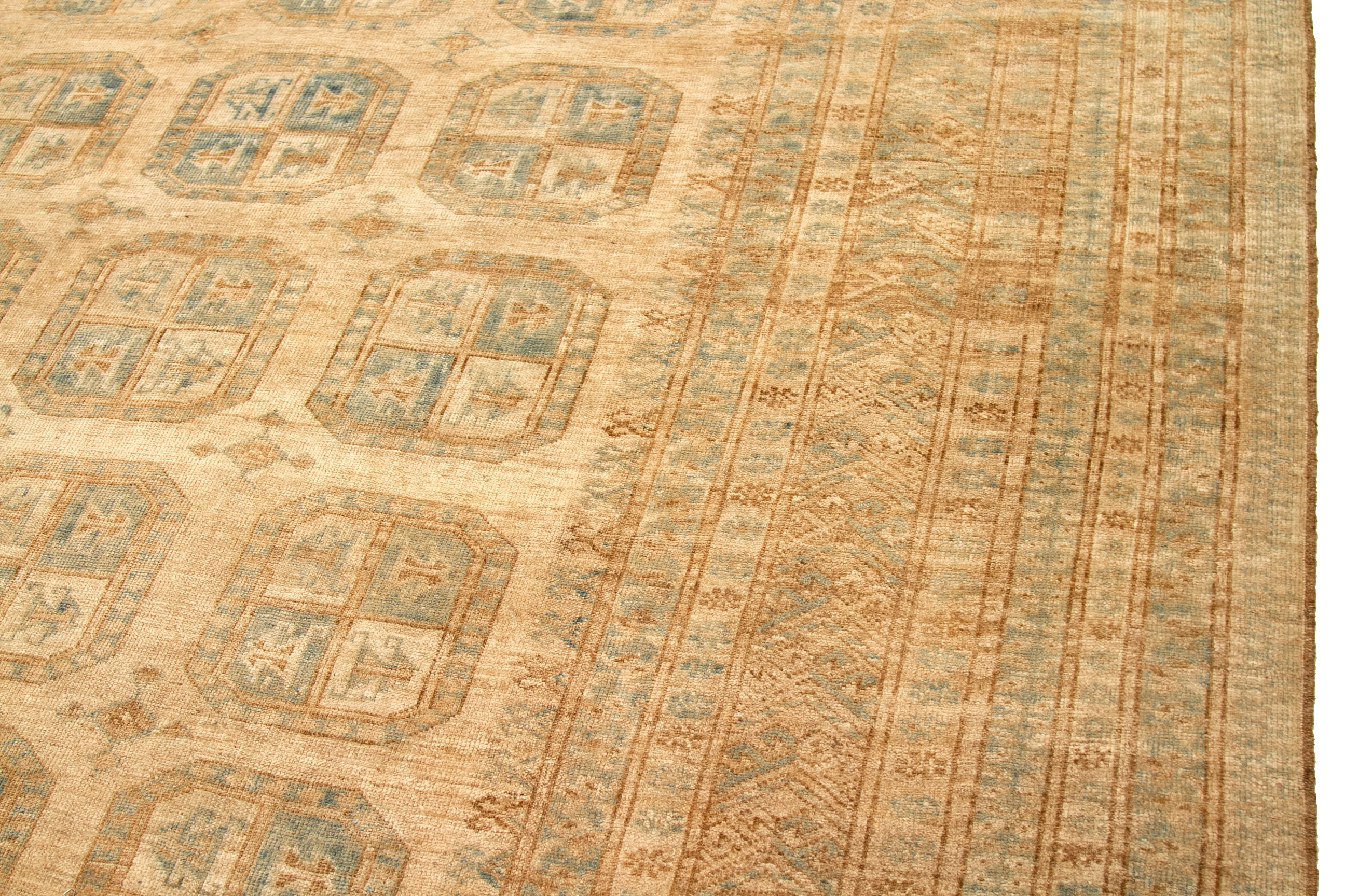 Thumbnail 3 for Antique Afghanistan Afghan Tribal Rug 92713