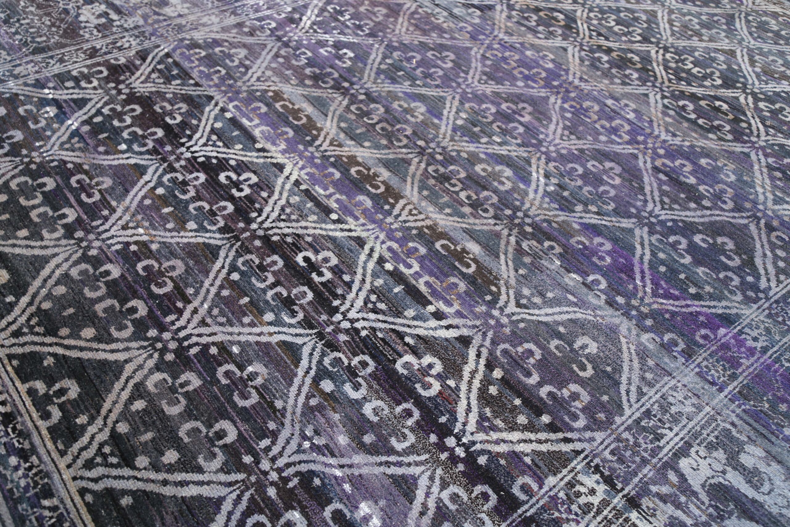 Thumbnail 10 for Turkey Oushak Tribal Rug 92869