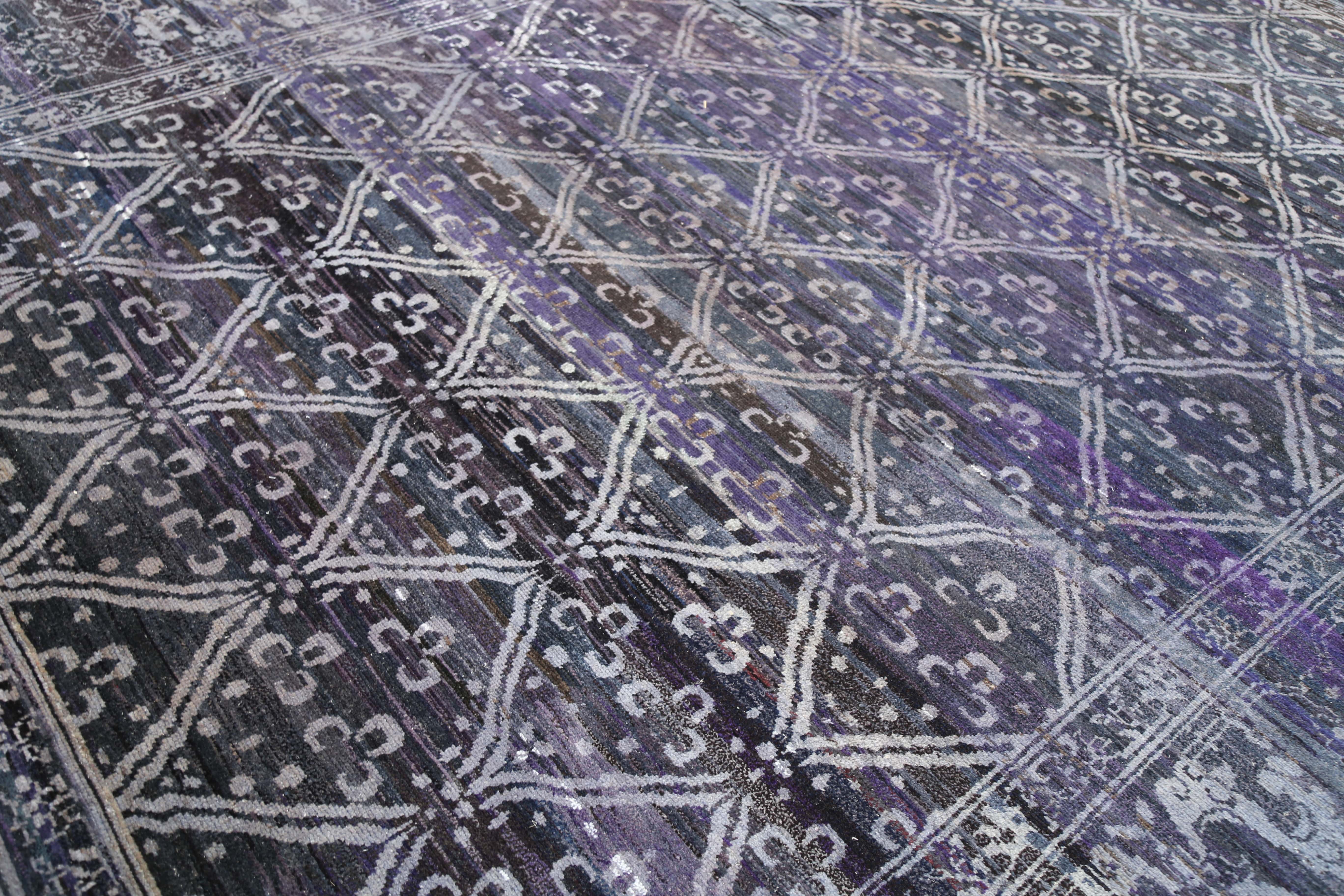 Thumbnail 3 for Turkey Oushak Tribal Rug 92869