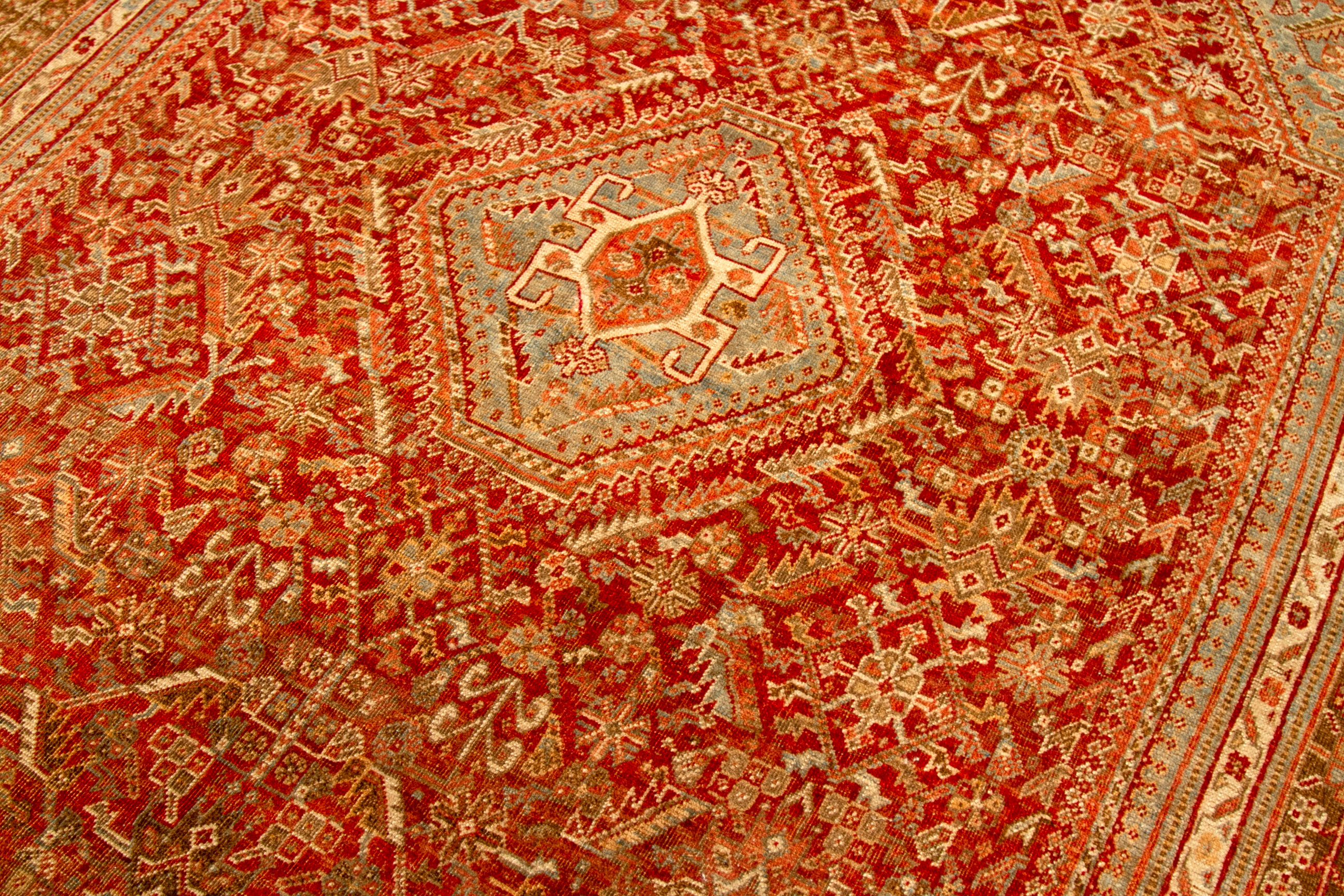 Thumbnail 2 for Antique Persian Shiraz Traditional Rug 92708