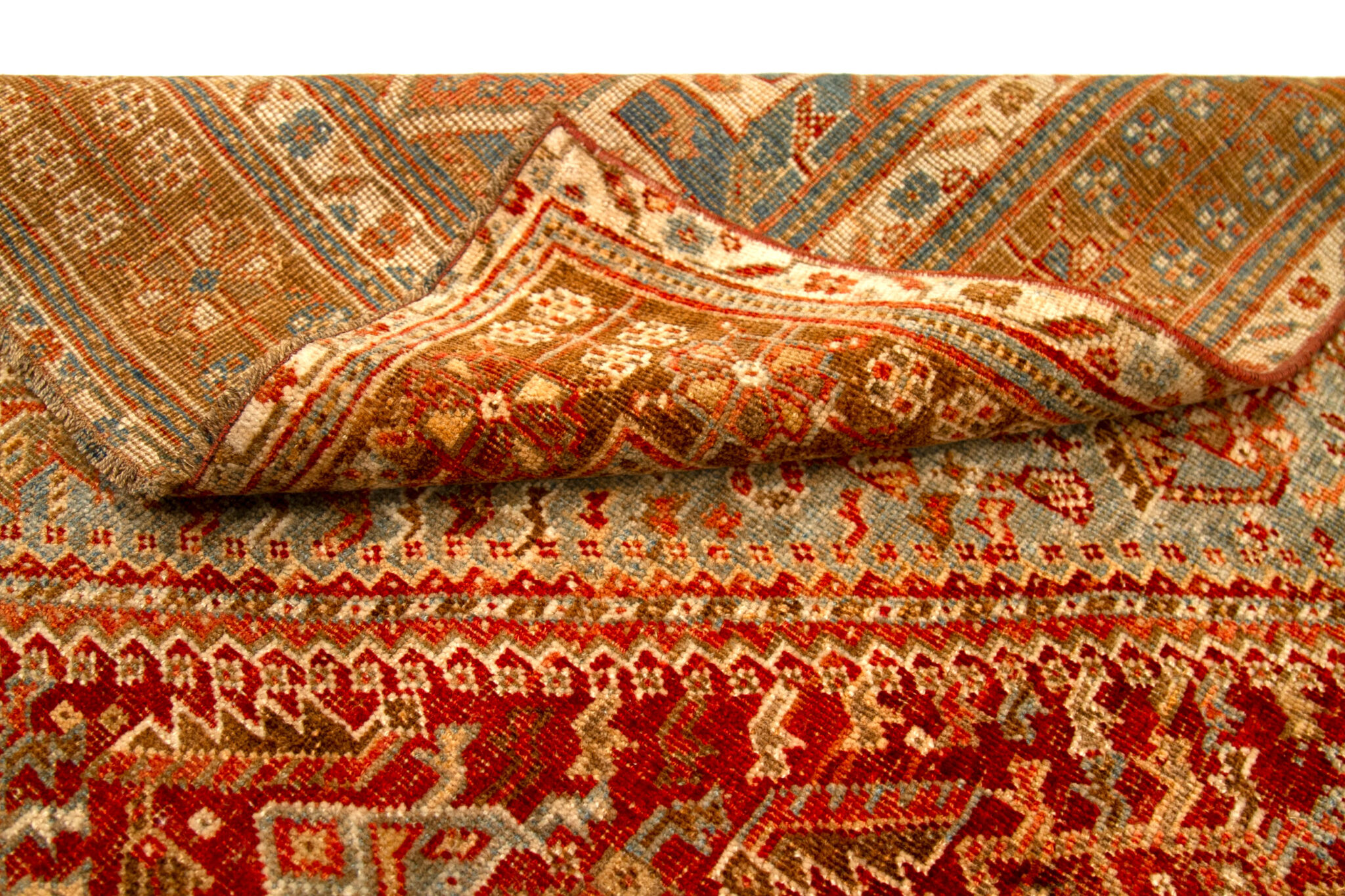 Thumbnail 15 for Antique Persian Shiraz Traditional Rug 92708