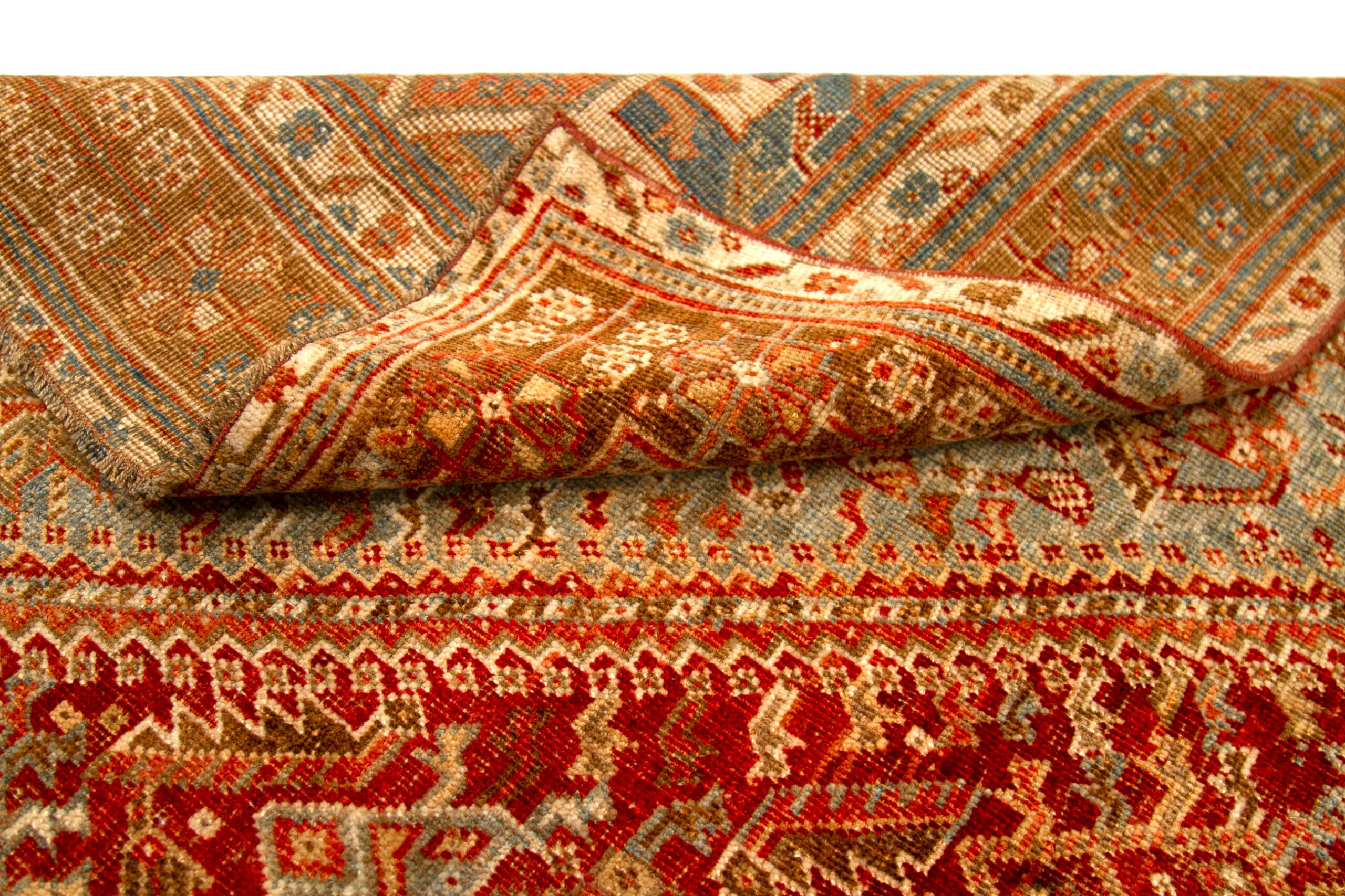Thumbnail 9 for Antique Persian Shiraz Traditional Rug 92708