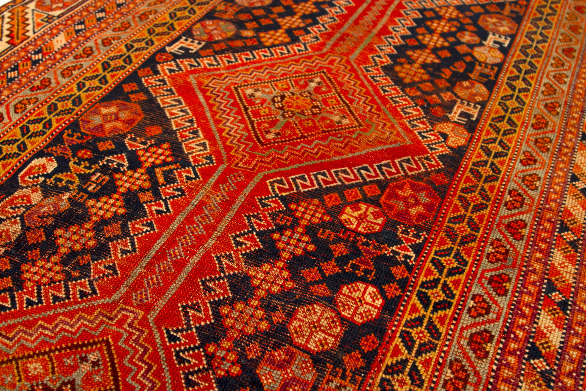 Thumbnail 9 for Antique Persian Traditional Rug 92706