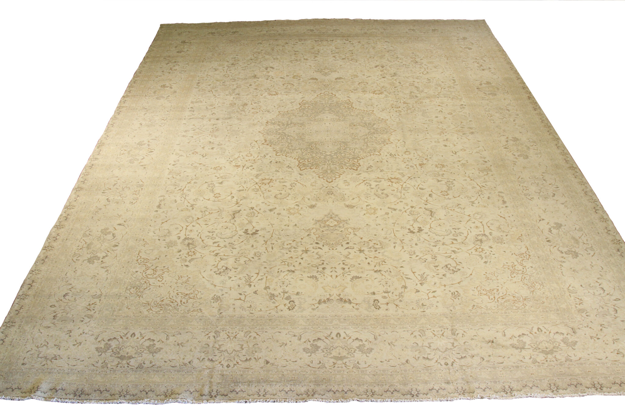 Thumbnail 11 for Antique Persian Tabriz Transitional Rug 10420