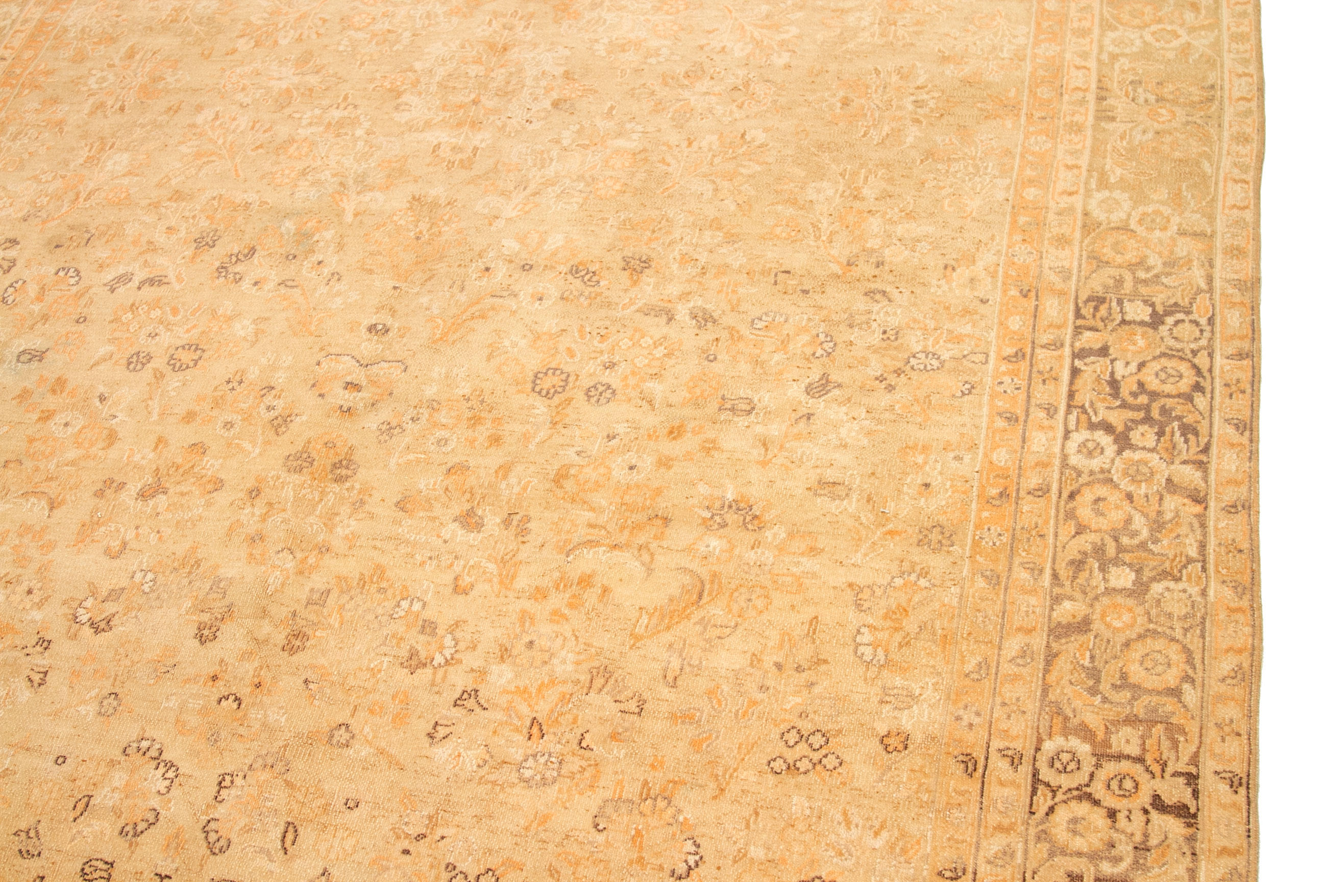 Thumbnail 3 for Antique Persian Tabriz Transitional Rug 92680