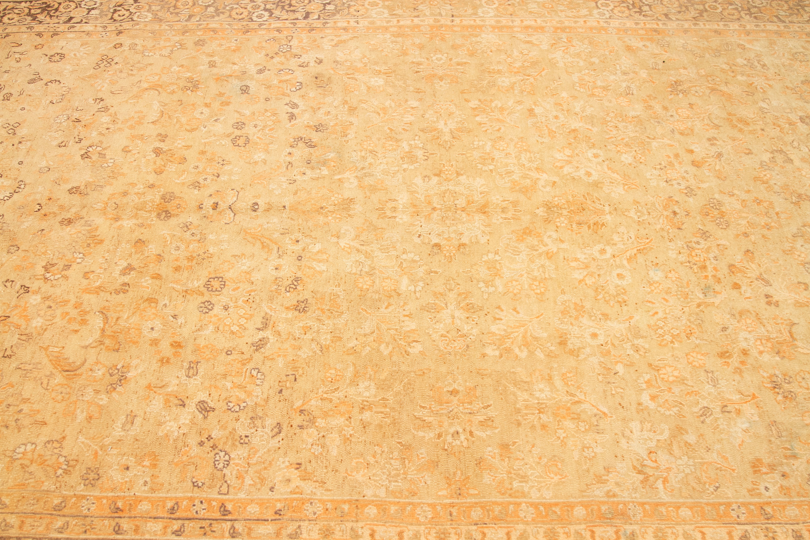 Thumbnail 2 for Antique Persian Tabriz Transitional Rug 92680