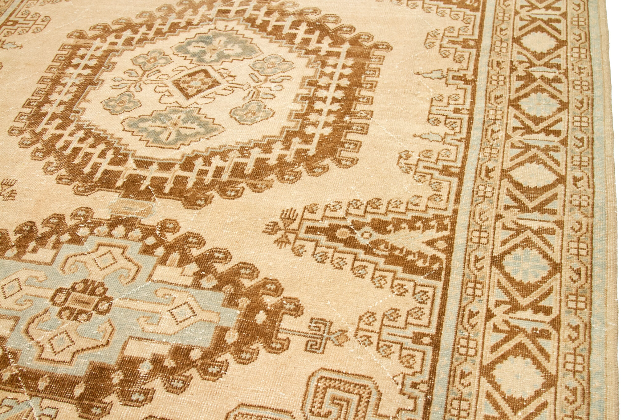 Thumbnail 14 for Antique Turkey Kars Traditional Rug 92691