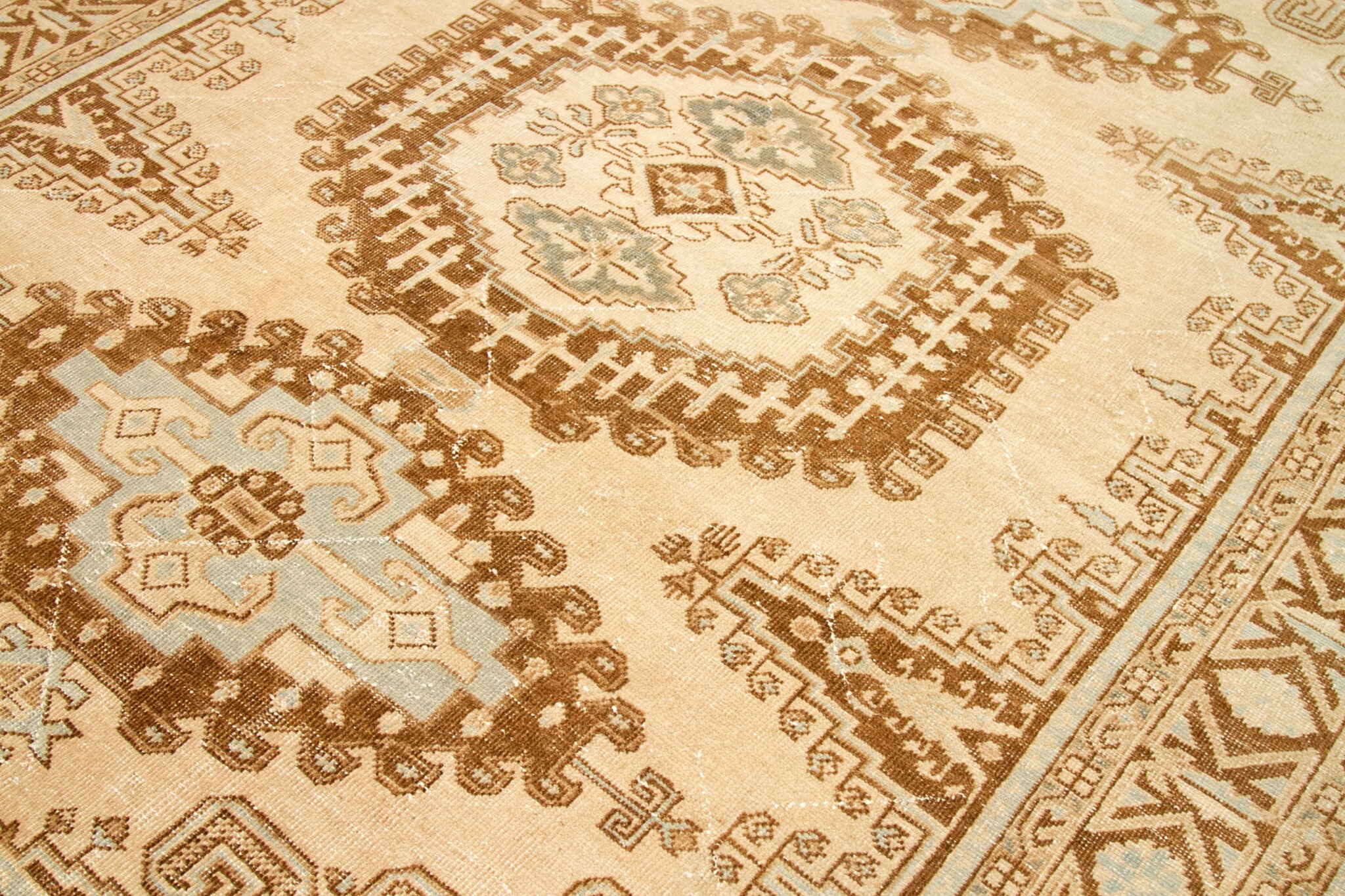 Thumbnail 11 for Antique Turkey Kars Traditional Rug 92691