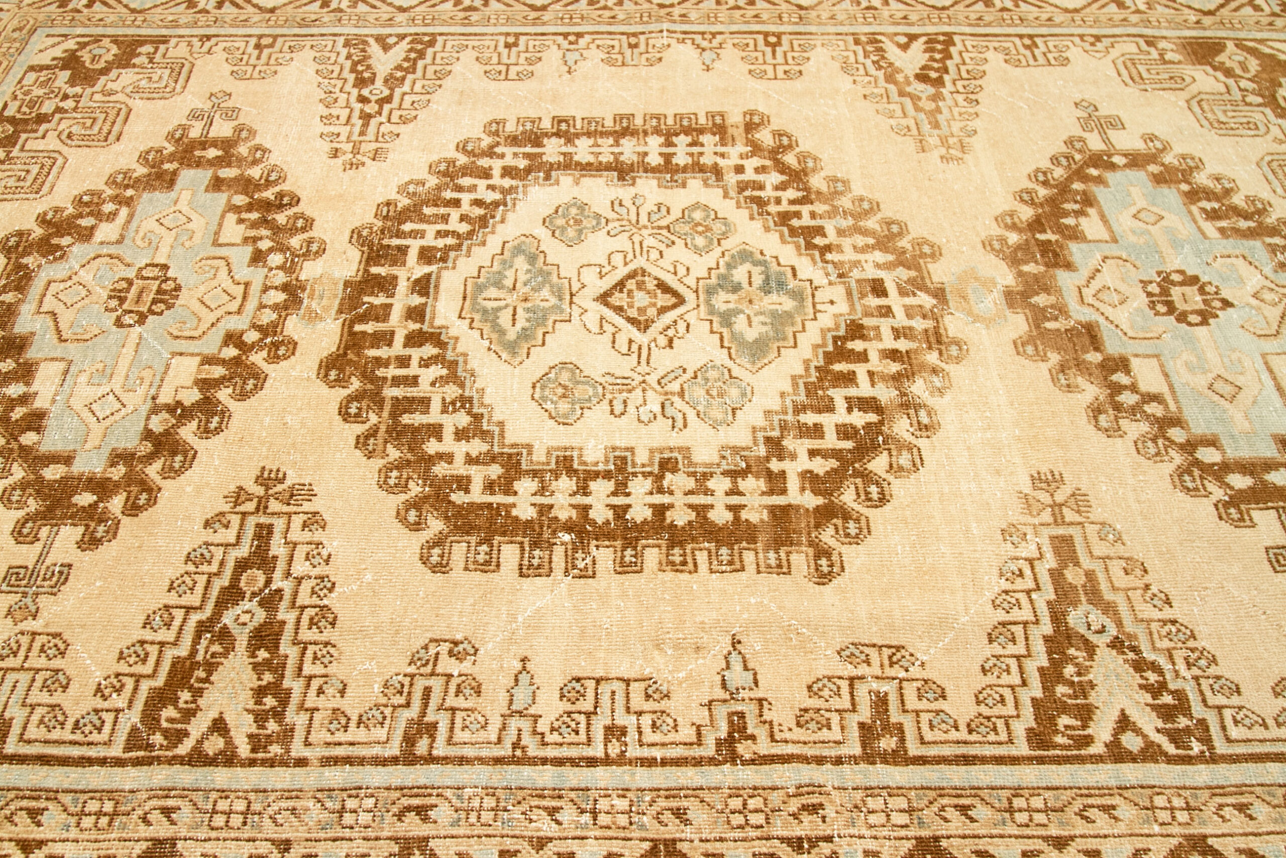 Thumbnail 6 for Antique Turkey Kars Traditional Rug 92691