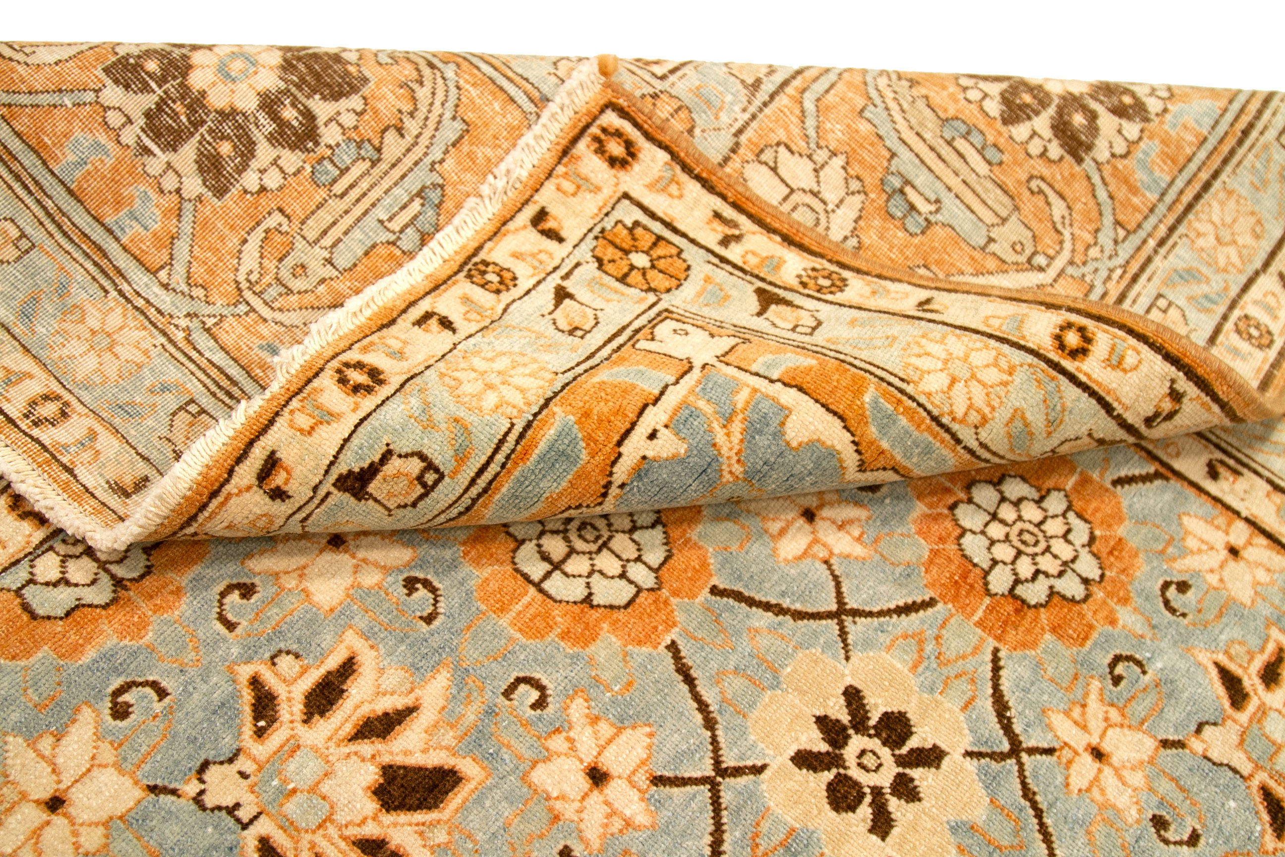 Thumbnail 5 for Antique Persian Tabriz Transitional Rug 92698