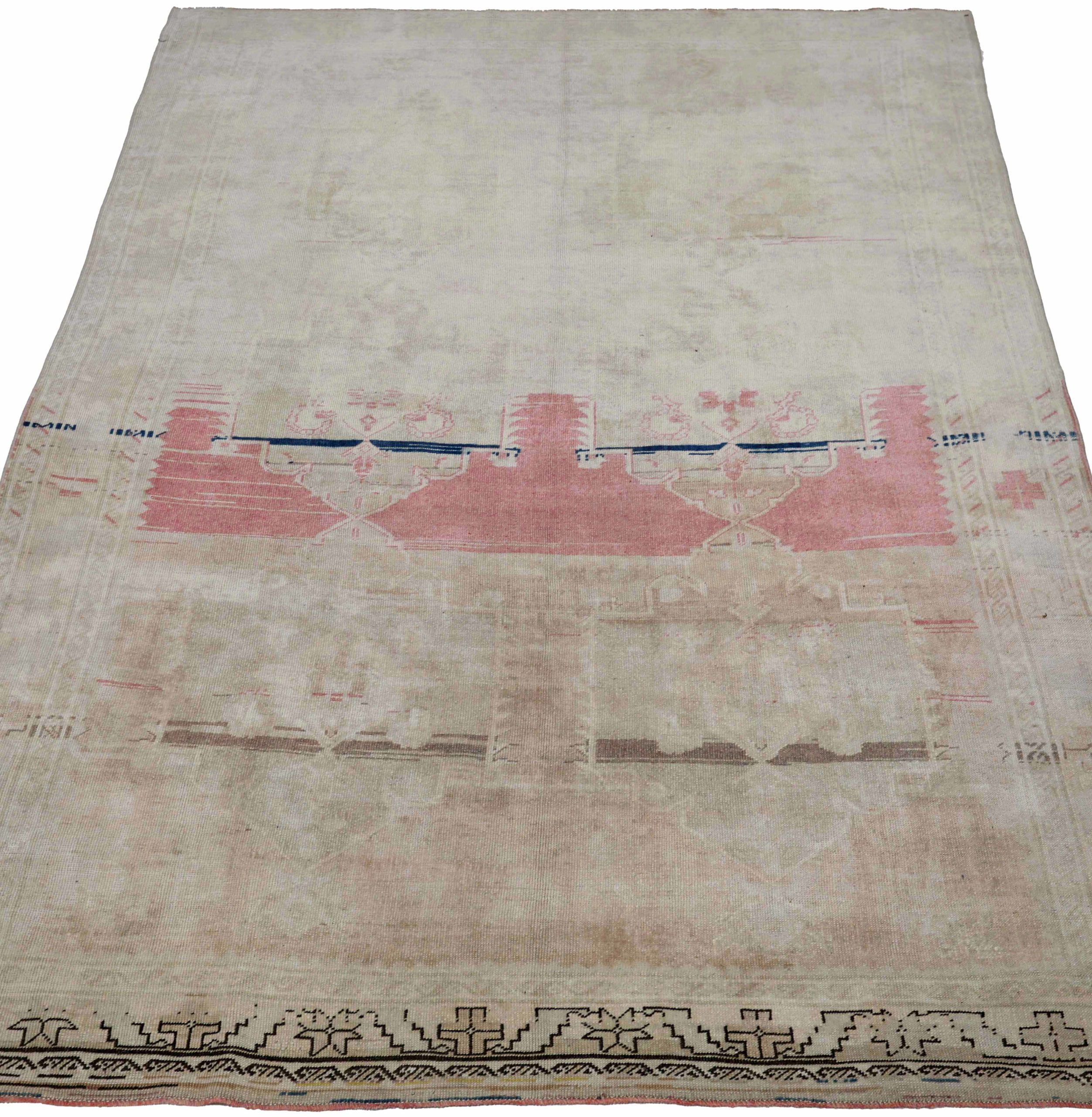 Thumbnail 6 for Antique Turkey Traditional Rug 93108