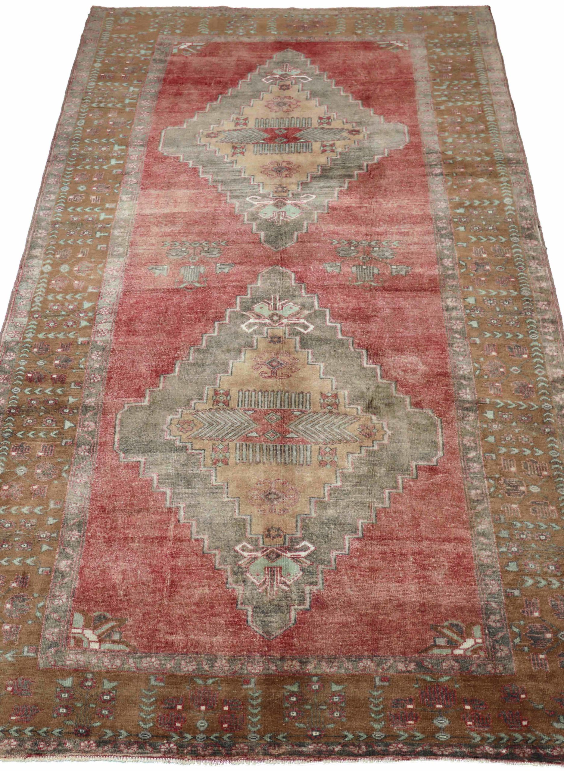 Thumbnail 6 for Antique Turkey Traditional Rug 93112
