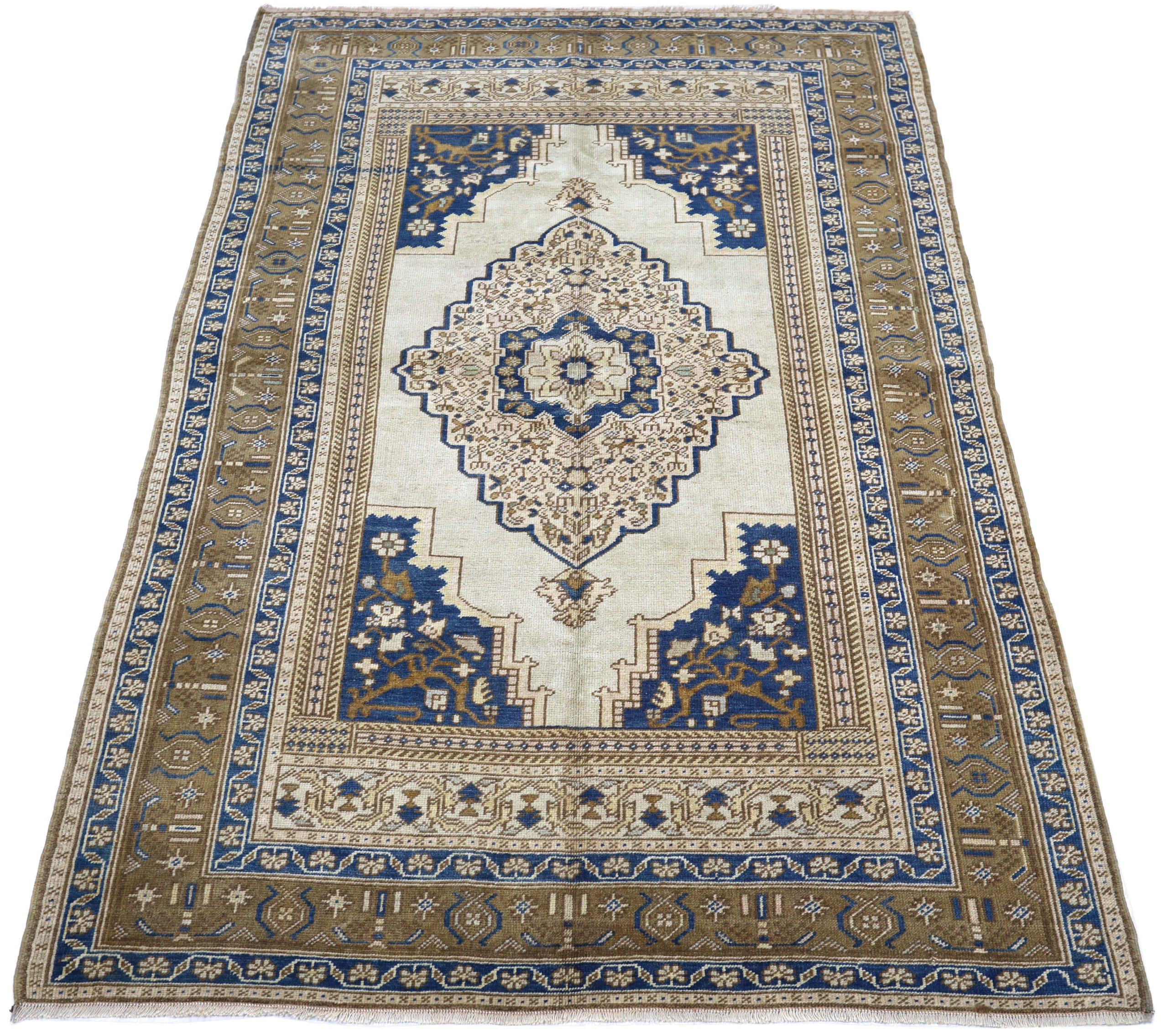 Thumbnail 11 for Antique Turkey Traditional Rug 93118