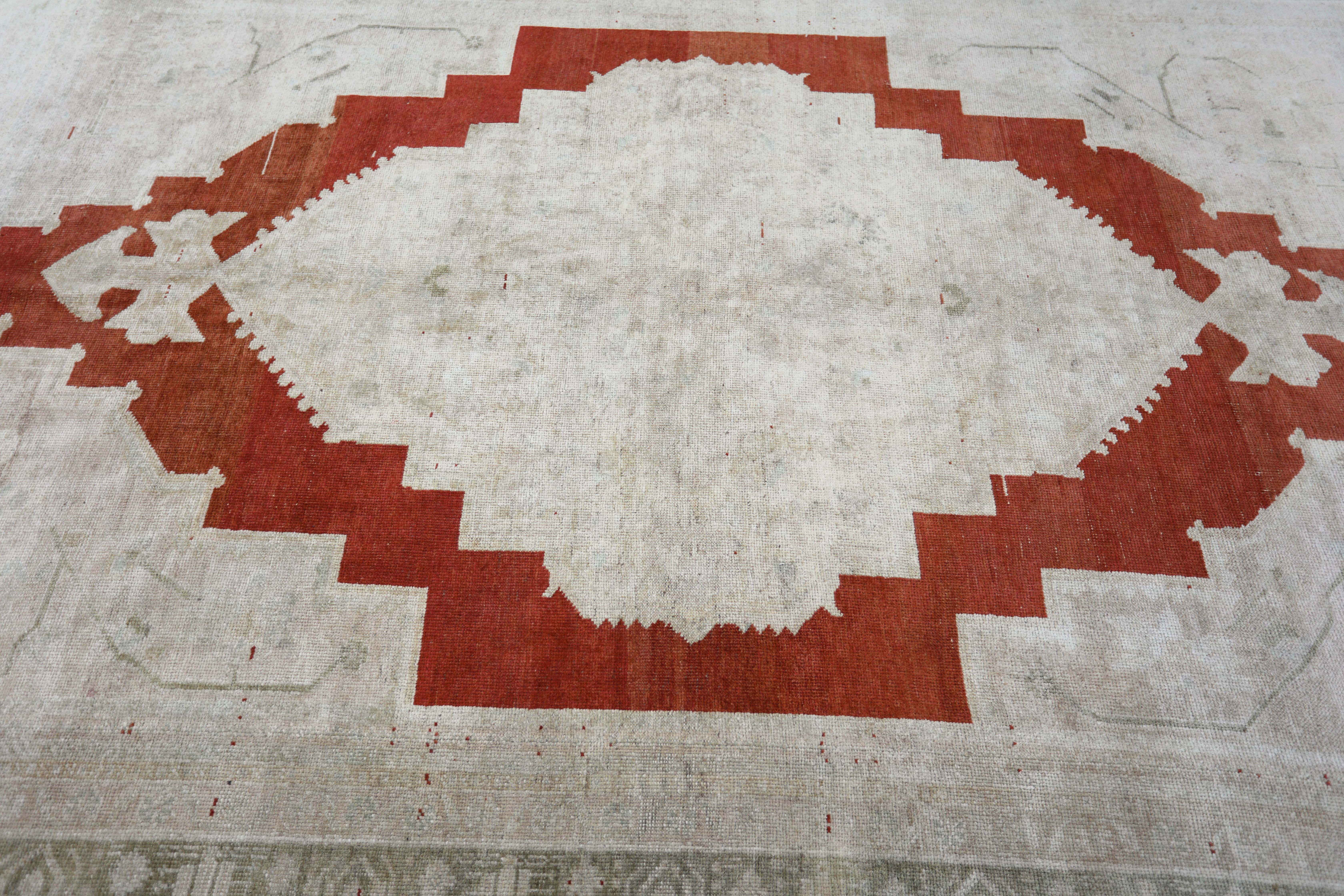 Thumbnail 3 for Antique Turkey Traditional Rug 93122