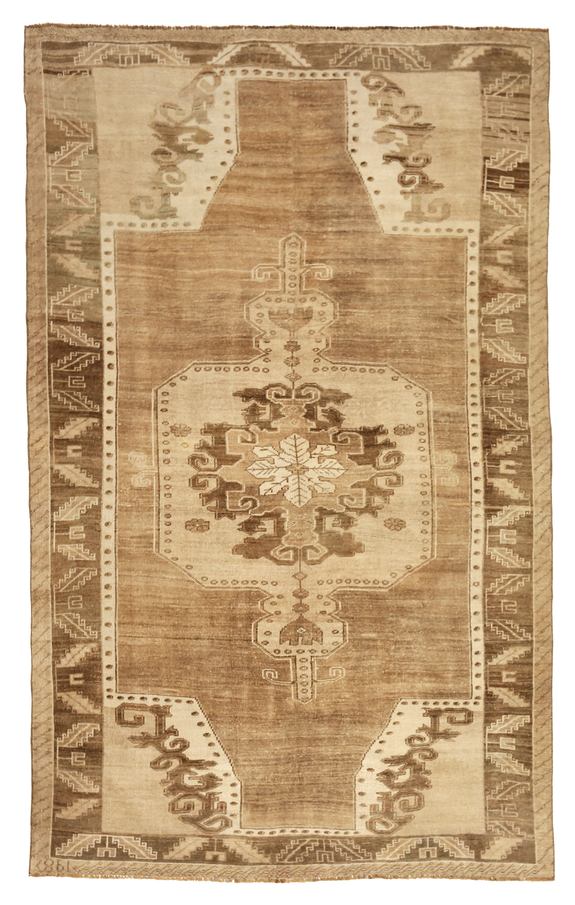 Thumbnail 6 for Antique Turkey Traditional Rug 92675