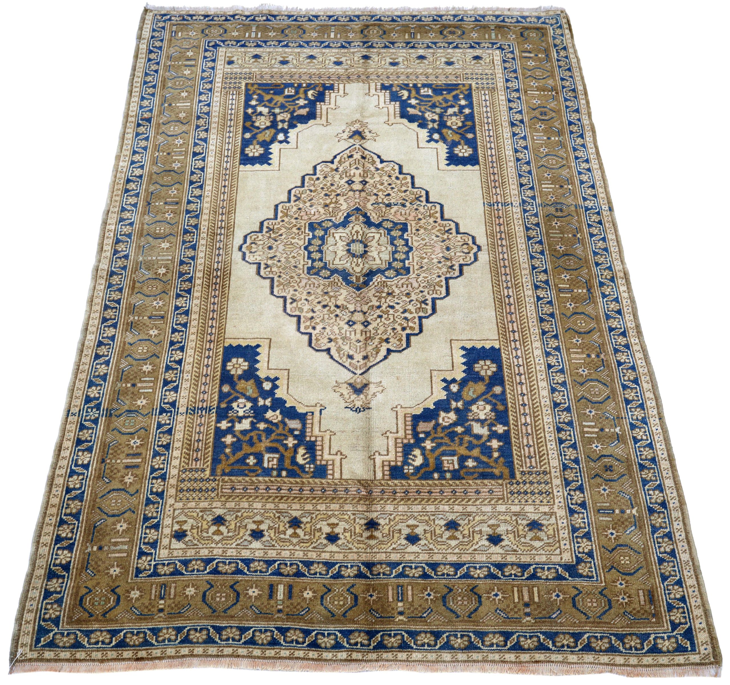 Thumbnail 11 for Antique Turkey Traditional Rug 93128