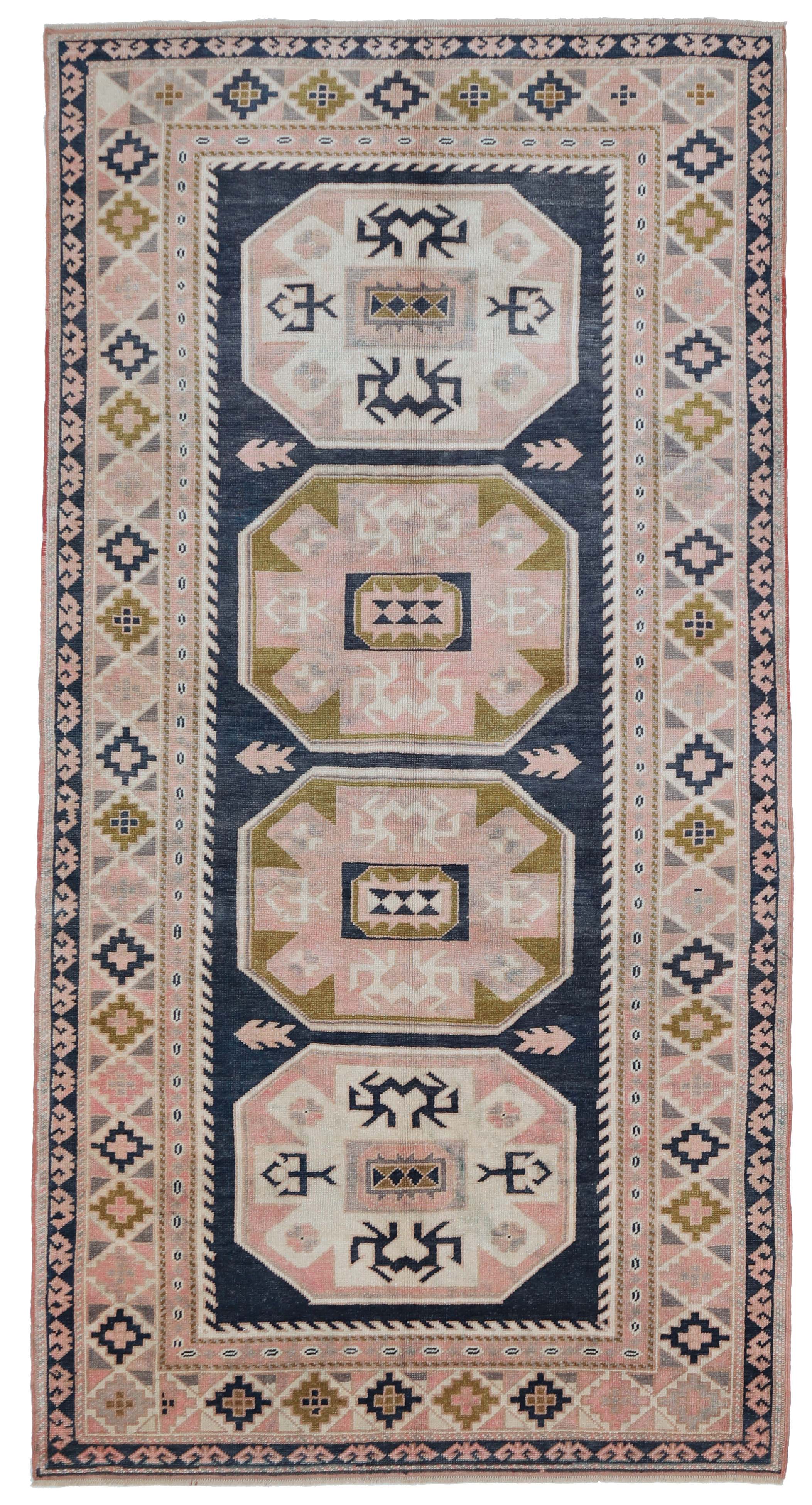 Thumbnail 11 for Antique Turkey Traditional Rug 93130
