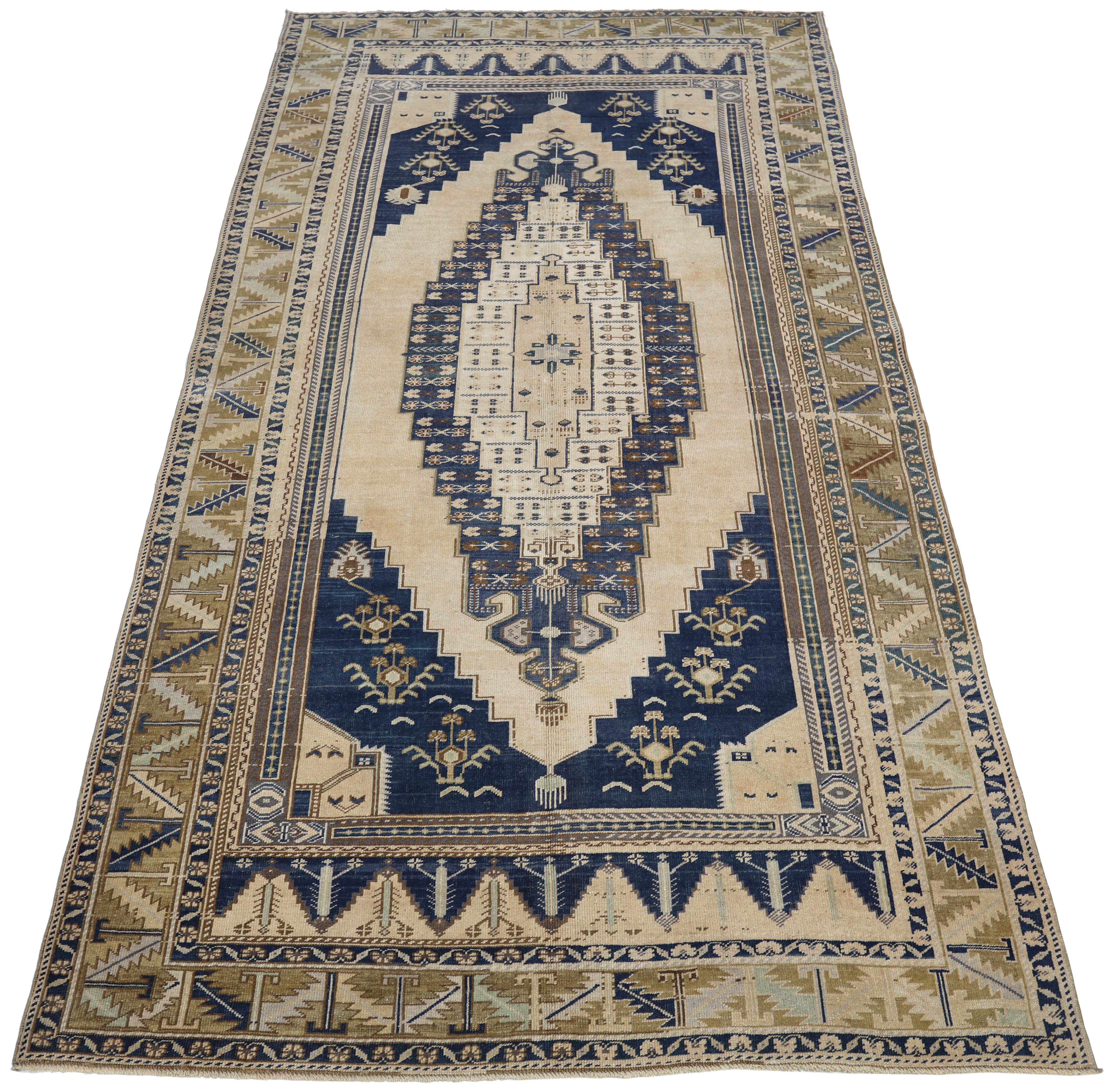 Thumbnail 6 for Antique Turkey Traditional Rug 93140