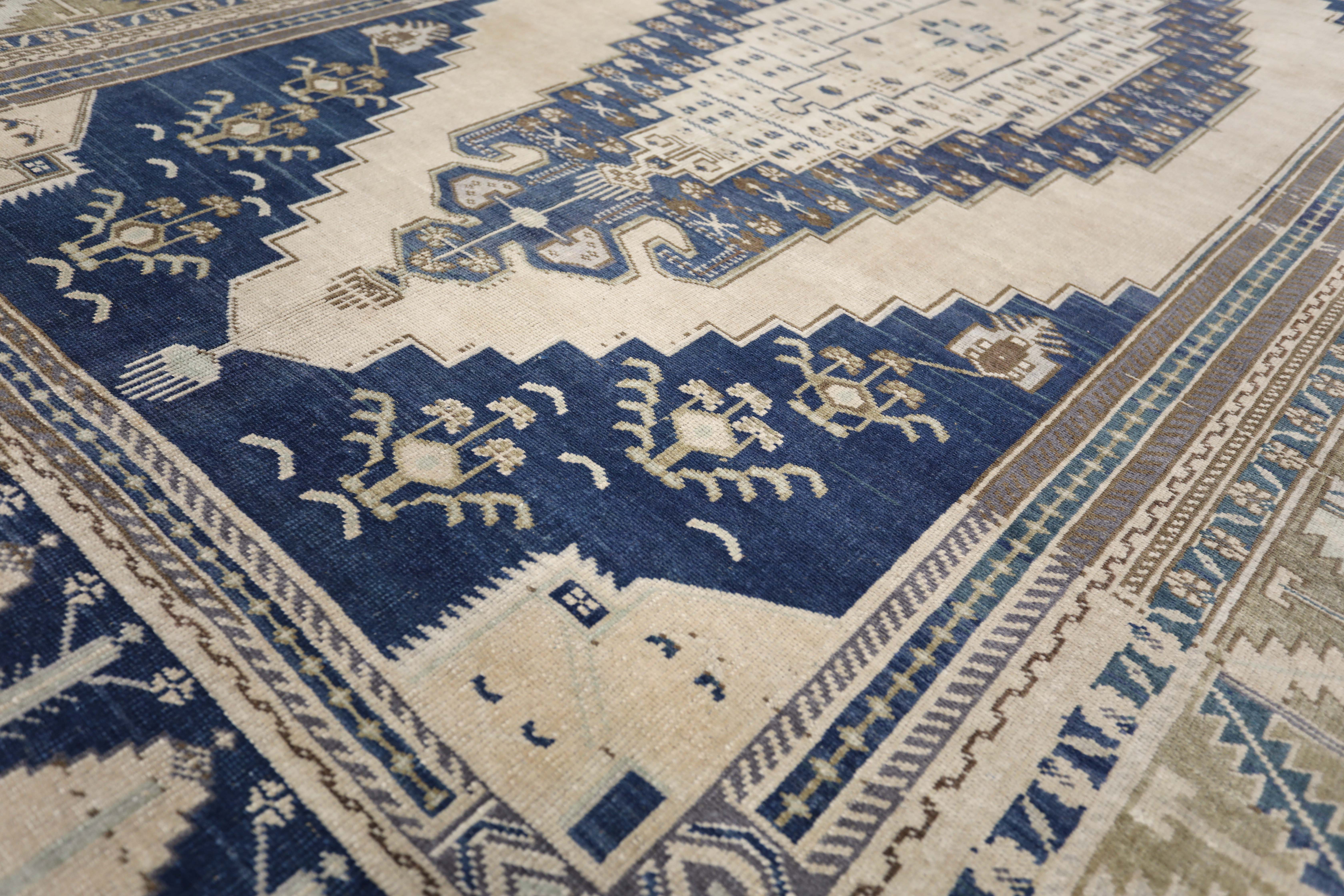 Thumbnail 4 for Antique Turkey Traditional Rug 93140