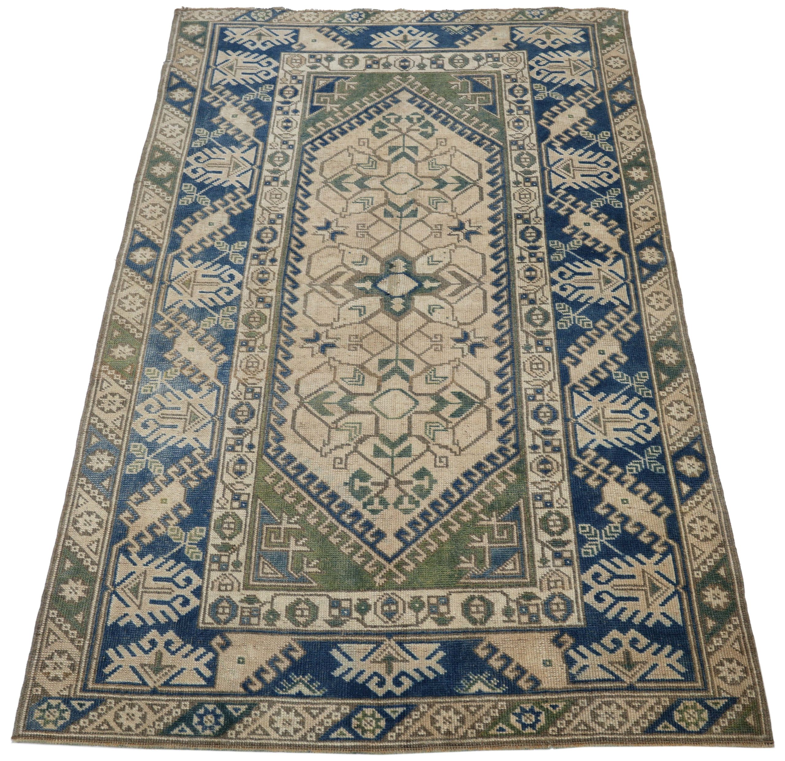 Thumbnail 11 for Antique Turkey Traditional Rug 93143