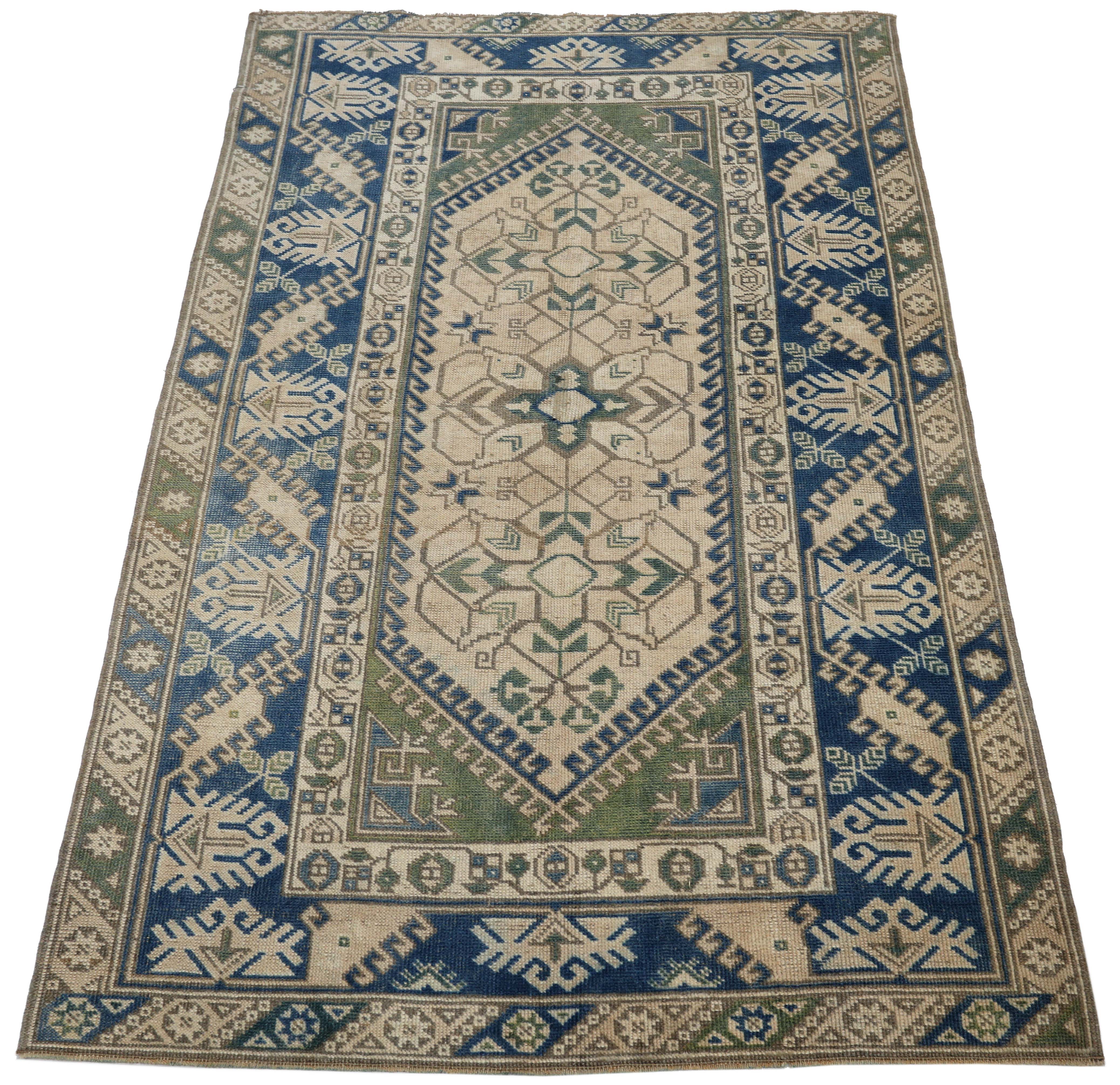 Thumbnail 9 for Antique Turkey Traditional Rug 93143