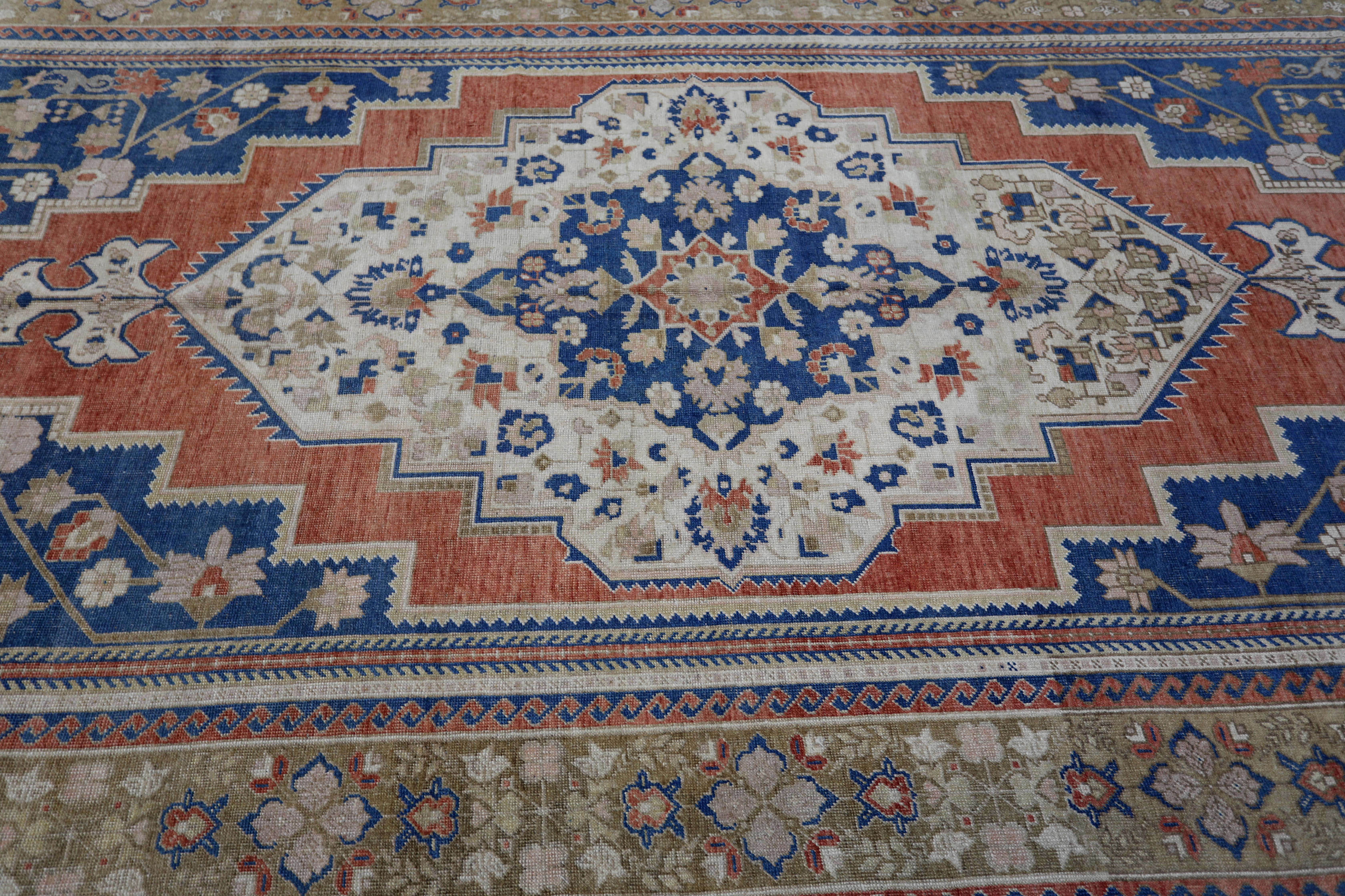 Thumbnail 3 for Antique Turkey Traditional Rug 93147