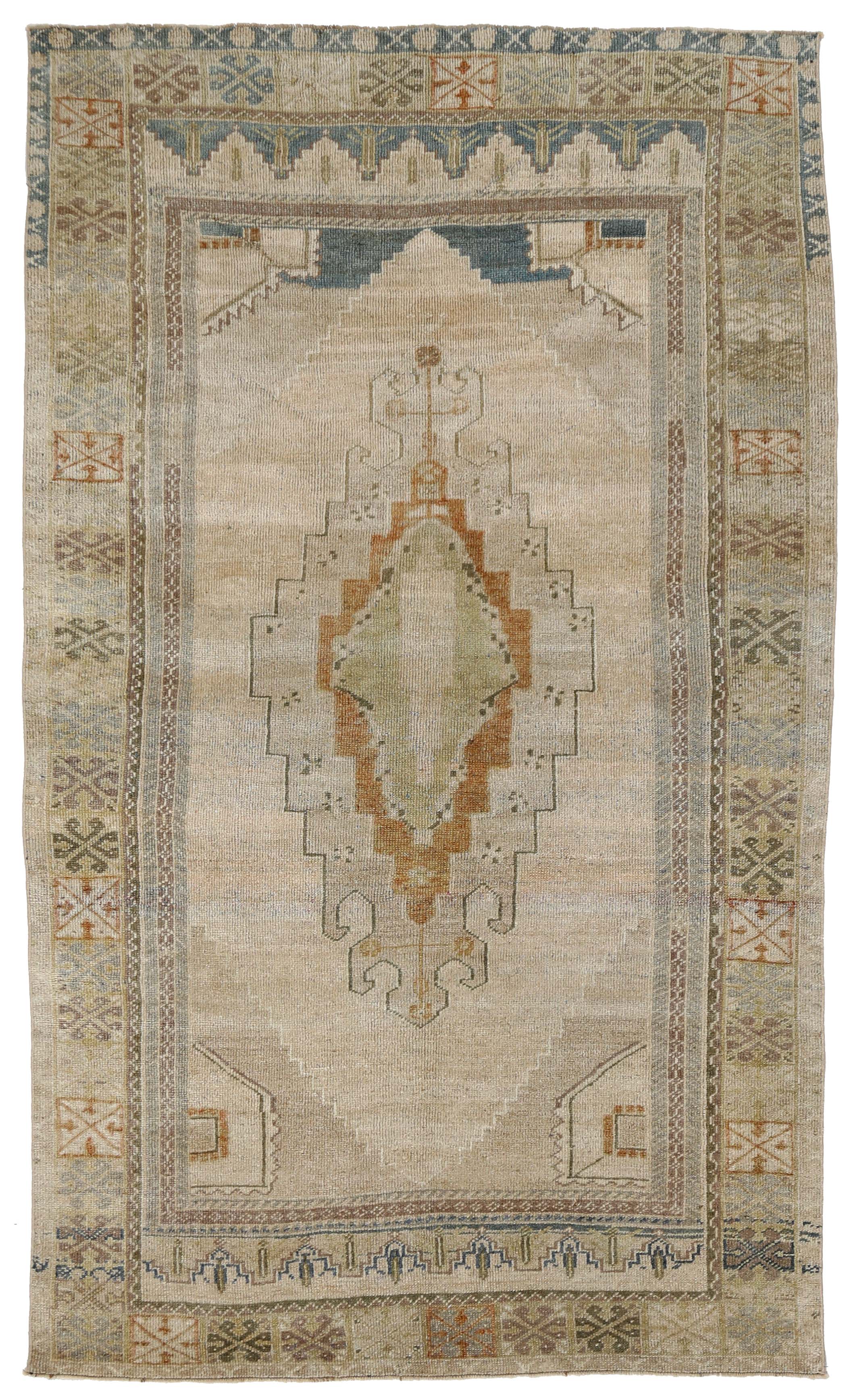 Thumbnail 14 for Antique Turkey Traditional Rug 93157