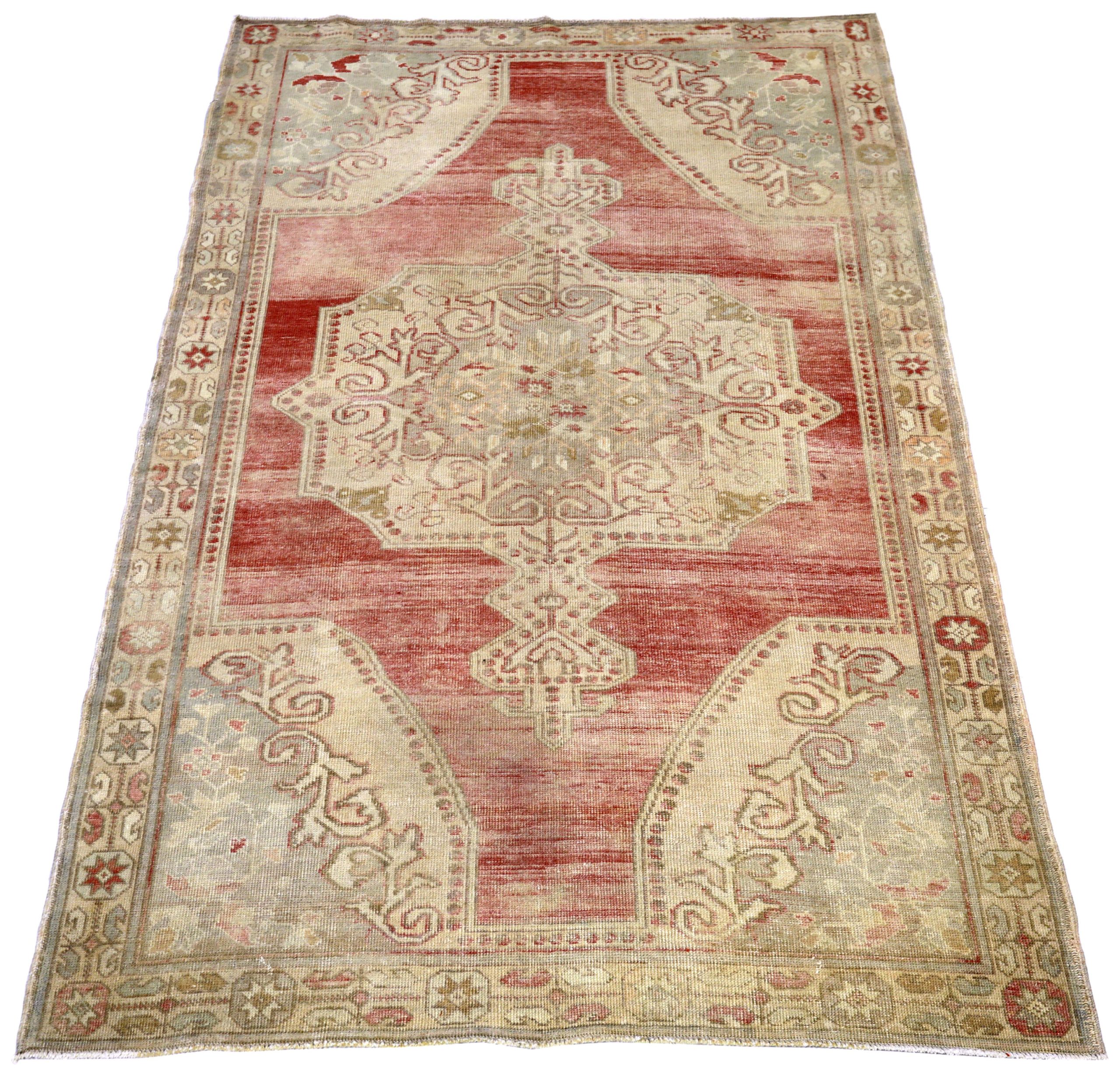 Thumbnail 11 for Antique Turkey Traditional Rug 93158