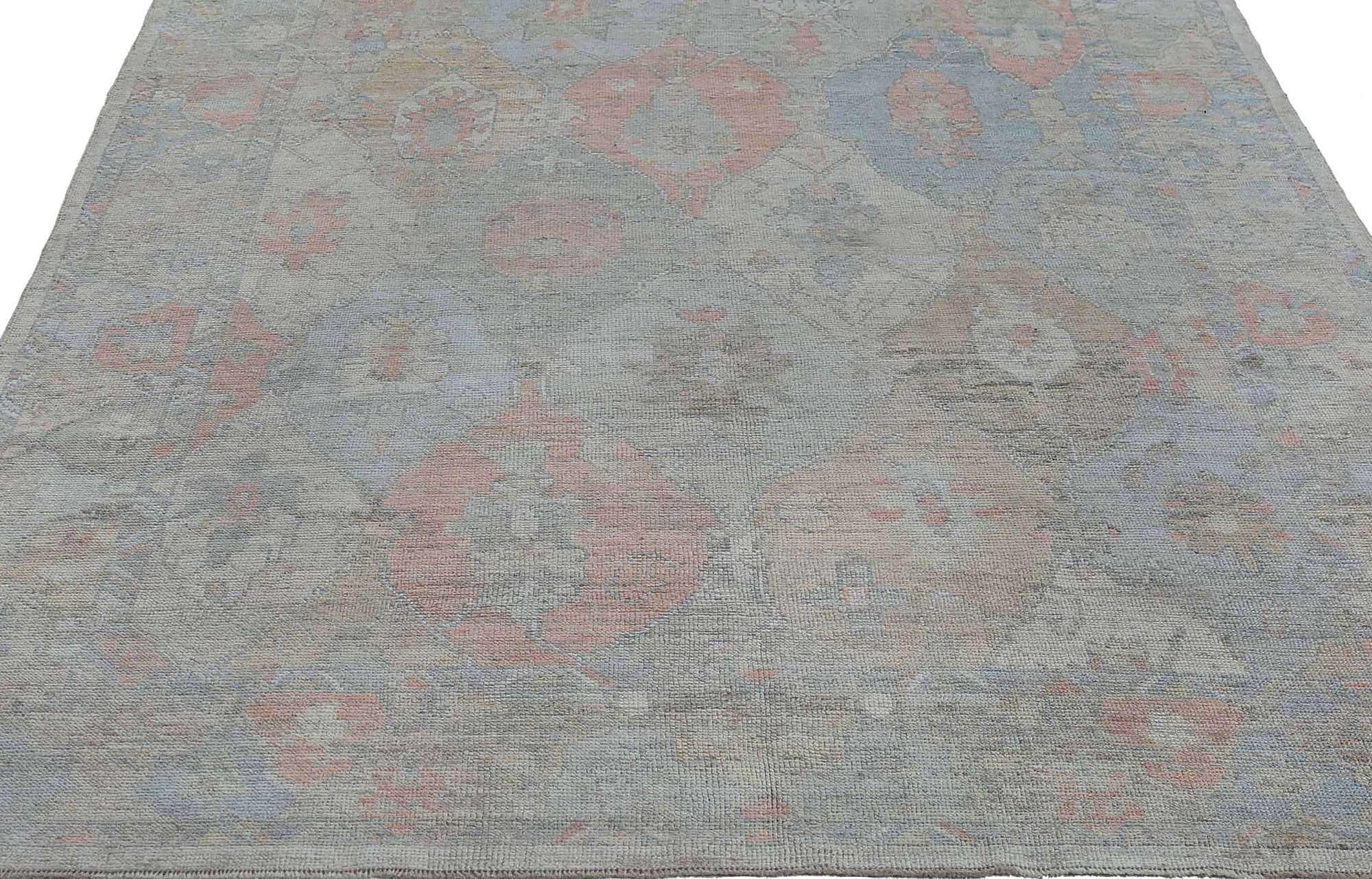 Thumbnail 14 for Turkey Oushak Tribal Rug 95443