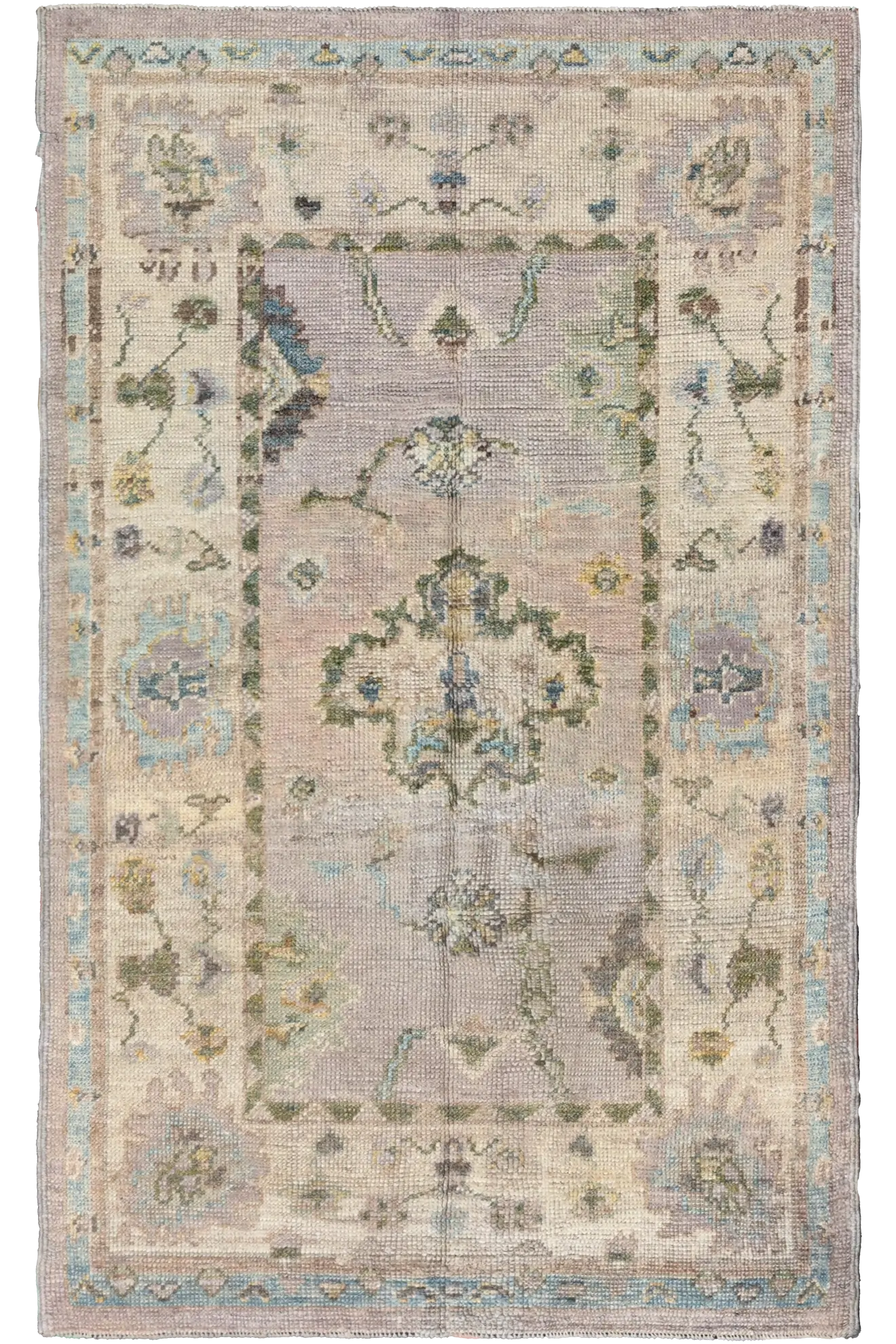 Thumbnail 10 for Turkey Oushak Tribal Rug 95875