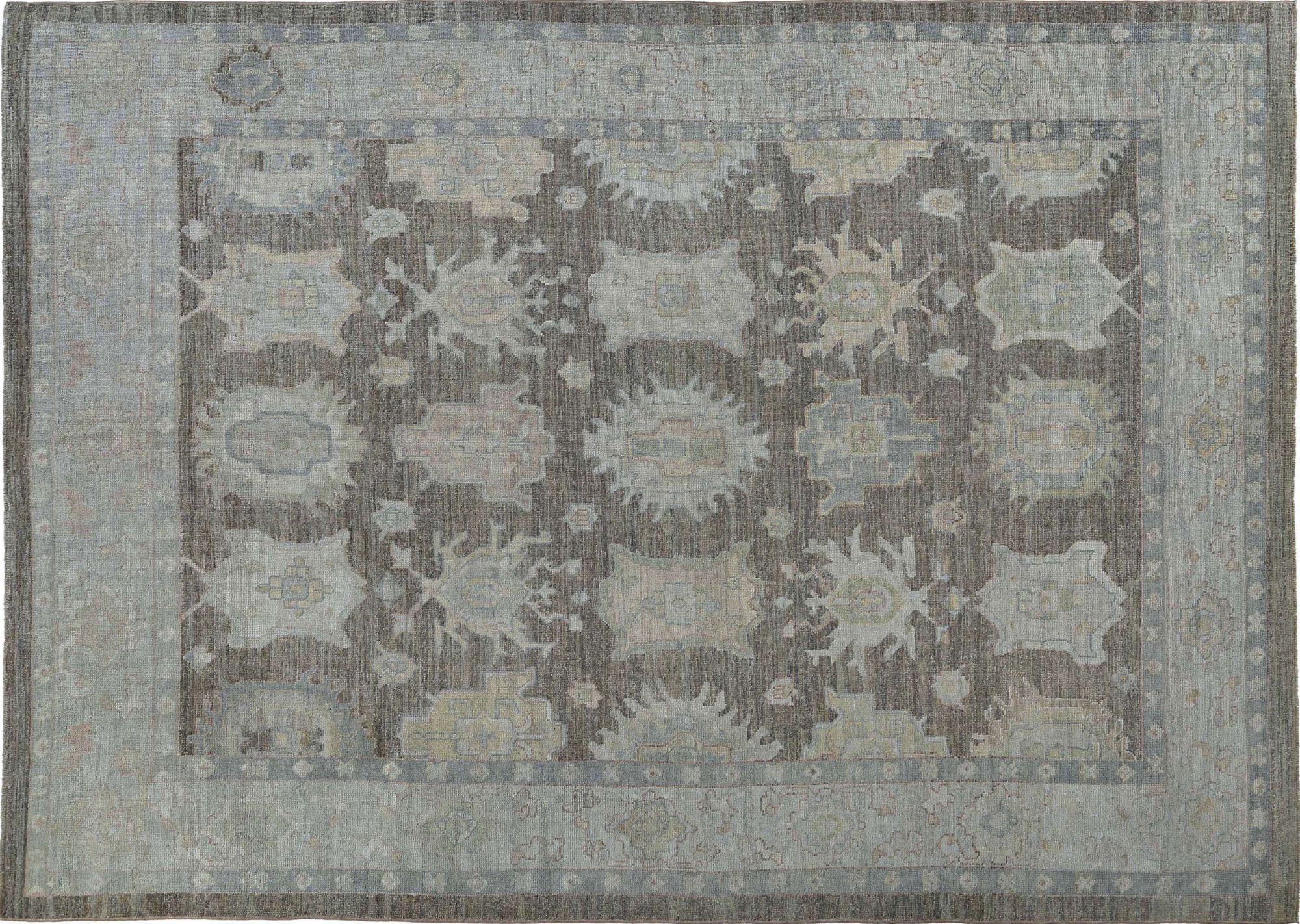 Thumbnail 10 for Turkey Oushak Tribal Rug 95447