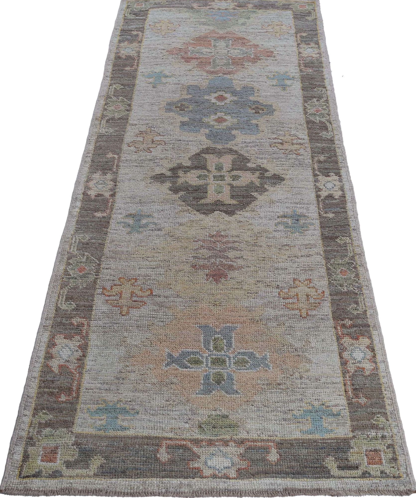 Thumbnail 6 for Turkey Oushak Tribal Rug 95437