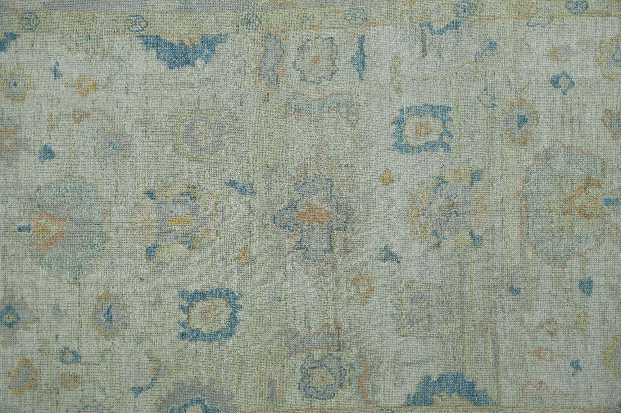 Thumbnail 2 for Turkey Oushak Tribal Rug 95438