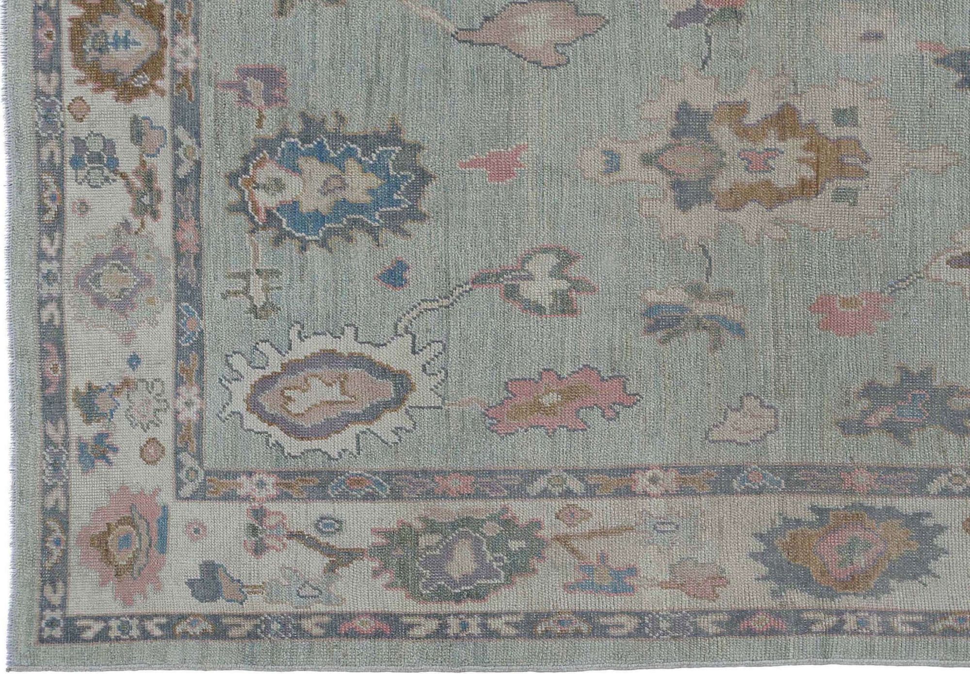 Thumbnail 4 for Turkey Oushak Tribal Rug 95440