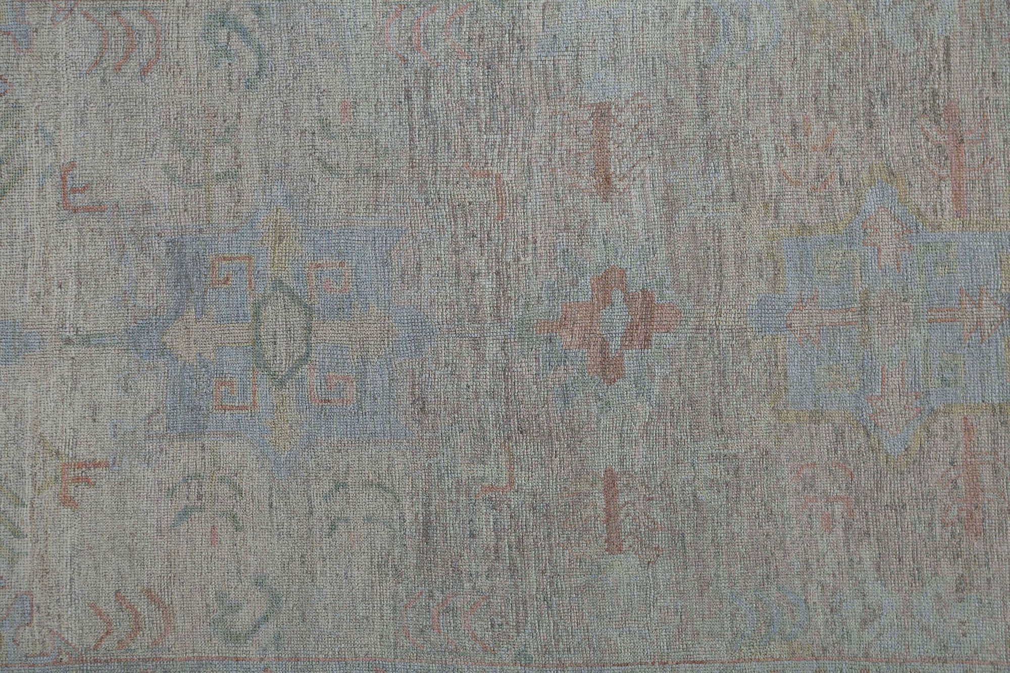 Thumbnail 2 for Turkey Oushak Tribal Rug 95441