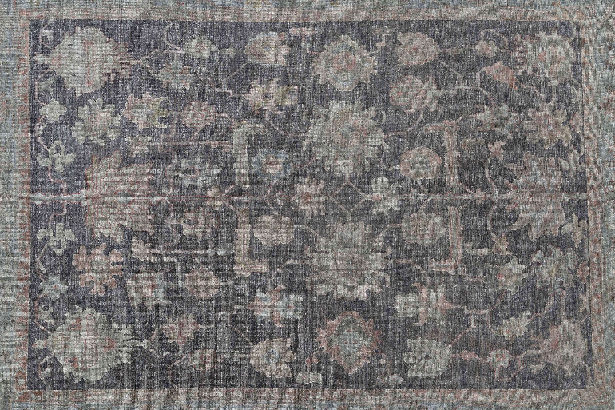 Thumbnail 2 for Turkey Oushak Tribal Rug 95445