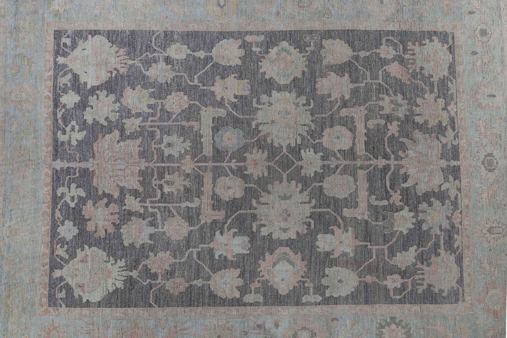 Thumbnail 4 for Turkey Oushak Tribal Rug 95445