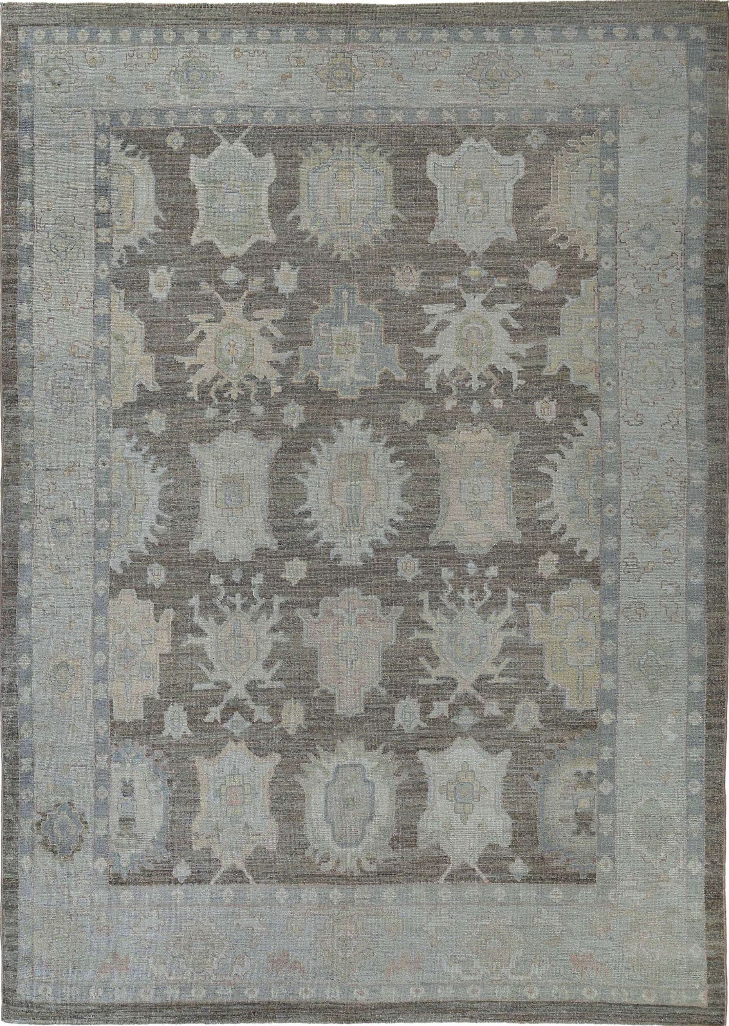 Thumbnail 14 for Turkey Oushak Tribal Rug 95447