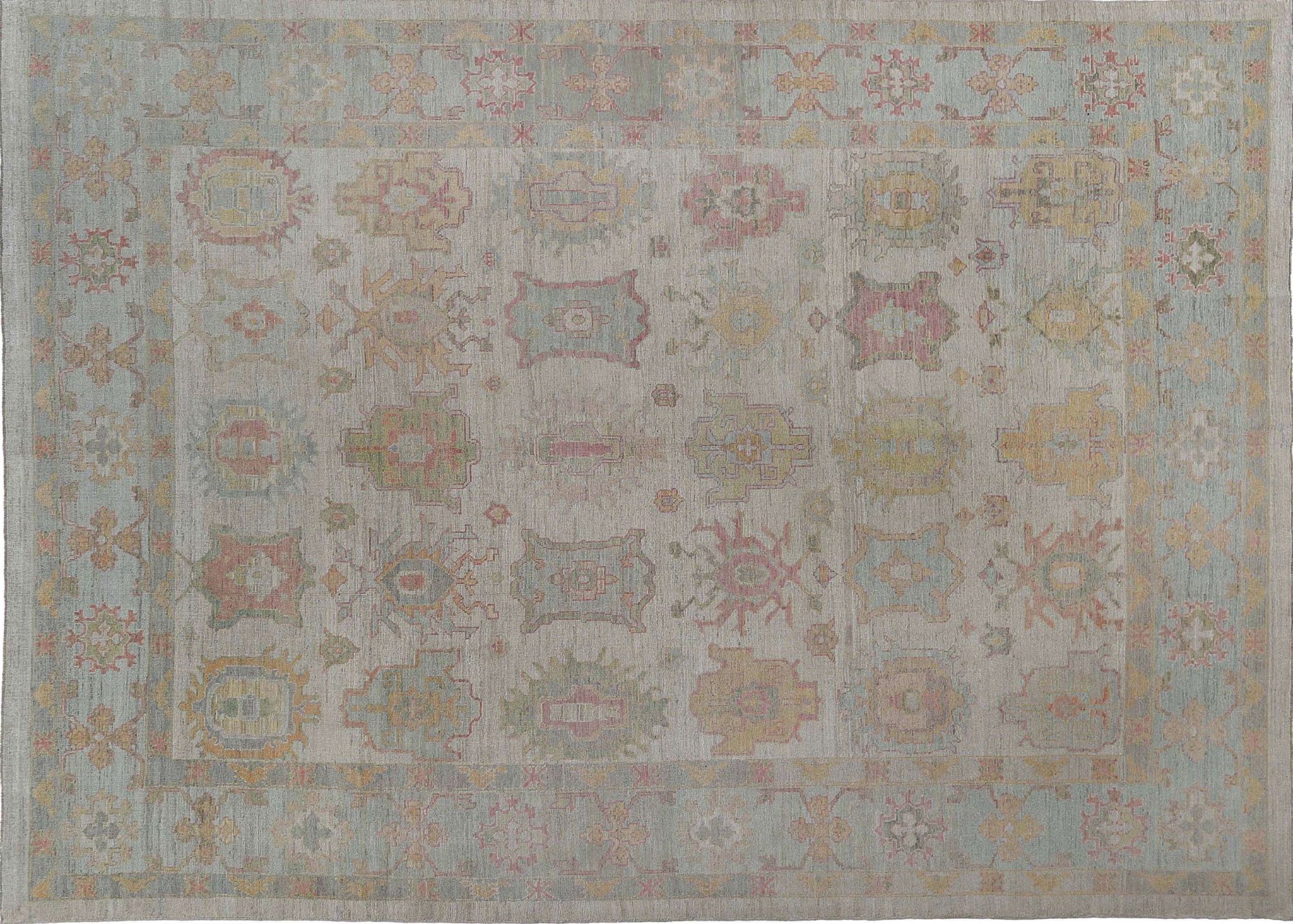 Thumbnail 2 for Turkey Oushak Tribal Rug 95448