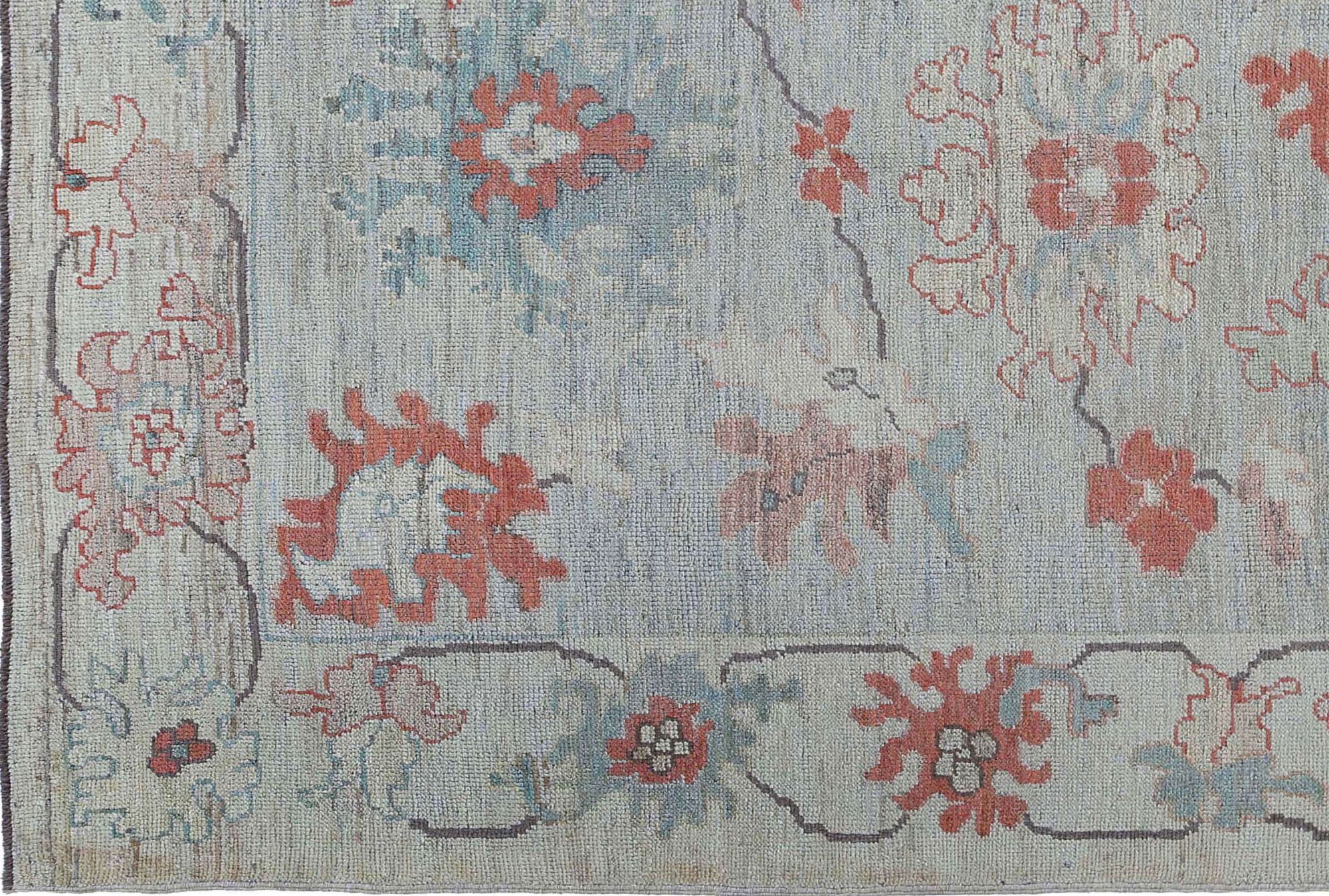 Thumbnail 9 for Turkey Oushak Tribal Rug 95449