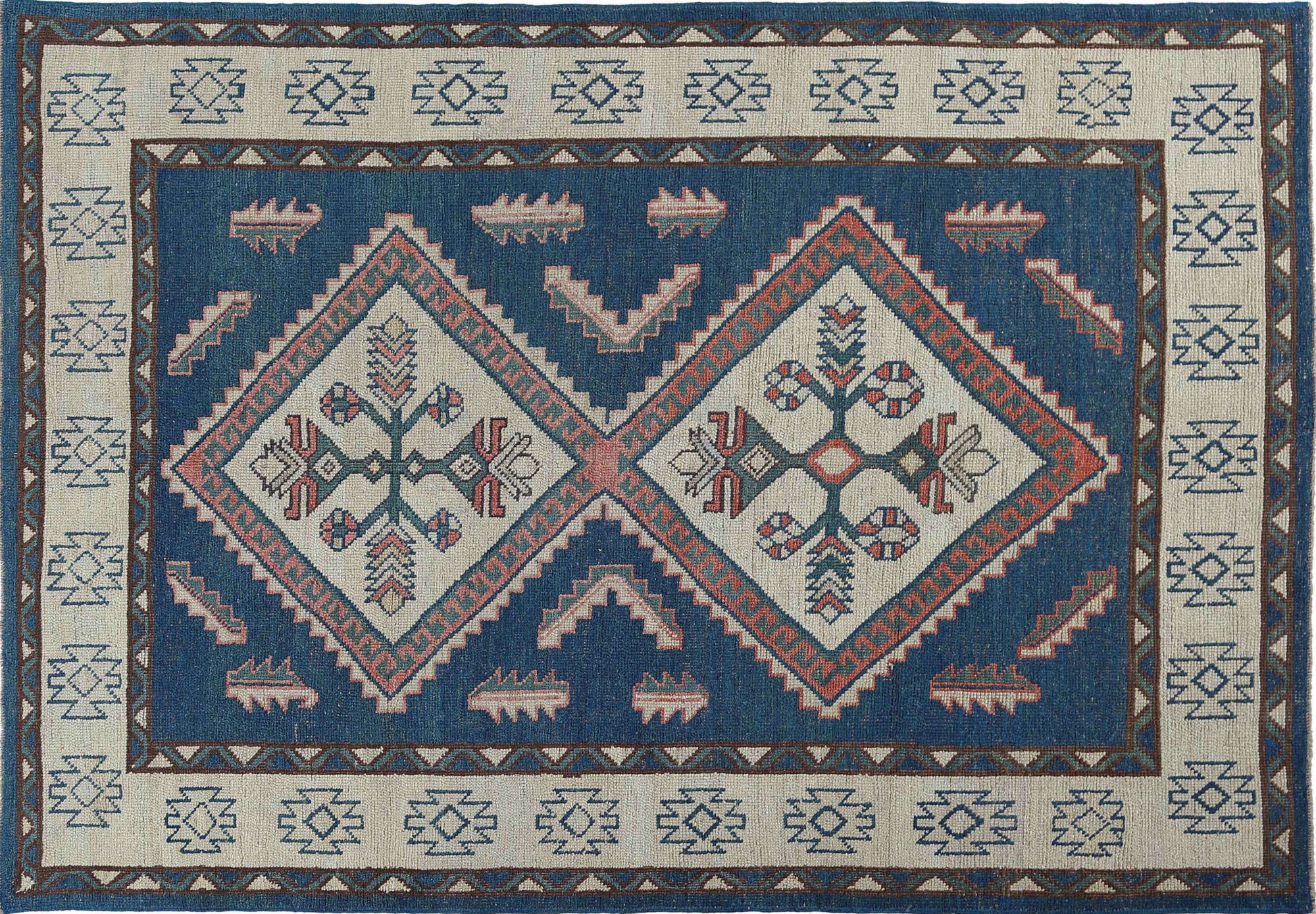 Thumbnail 4 for Turkey Oushak Tribal Rug 95450