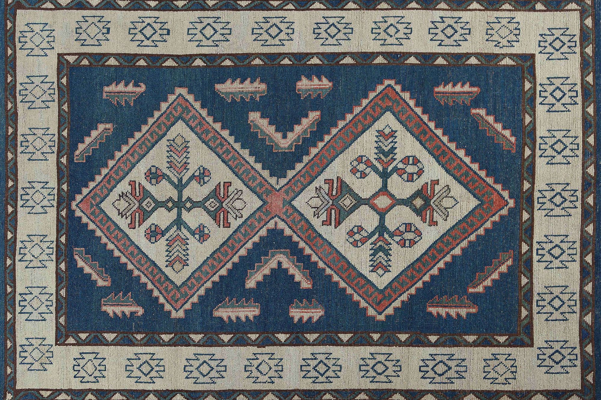 Thumbnail 2 for Turkey Oushak Tribal Rug 95450