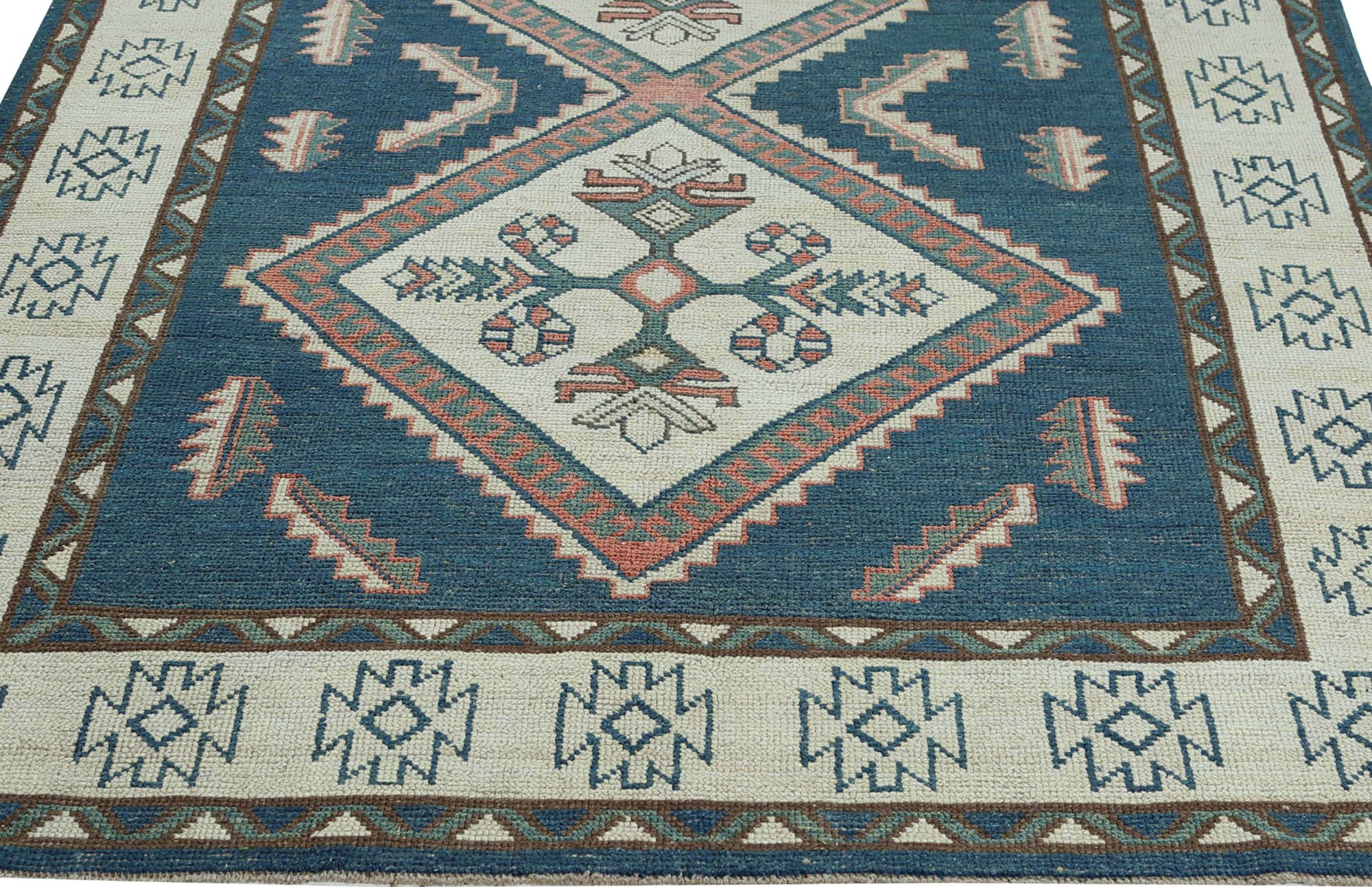Thumbnail 15 for Turkey Oushak Tribal Rug 95450
