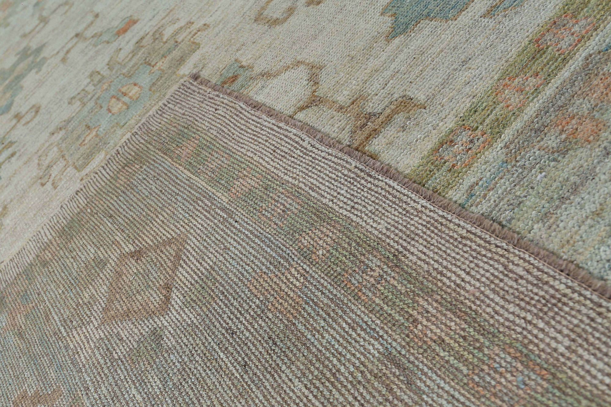 Thumbnail 11 for Turkey Oushak Tribal Rug 95451