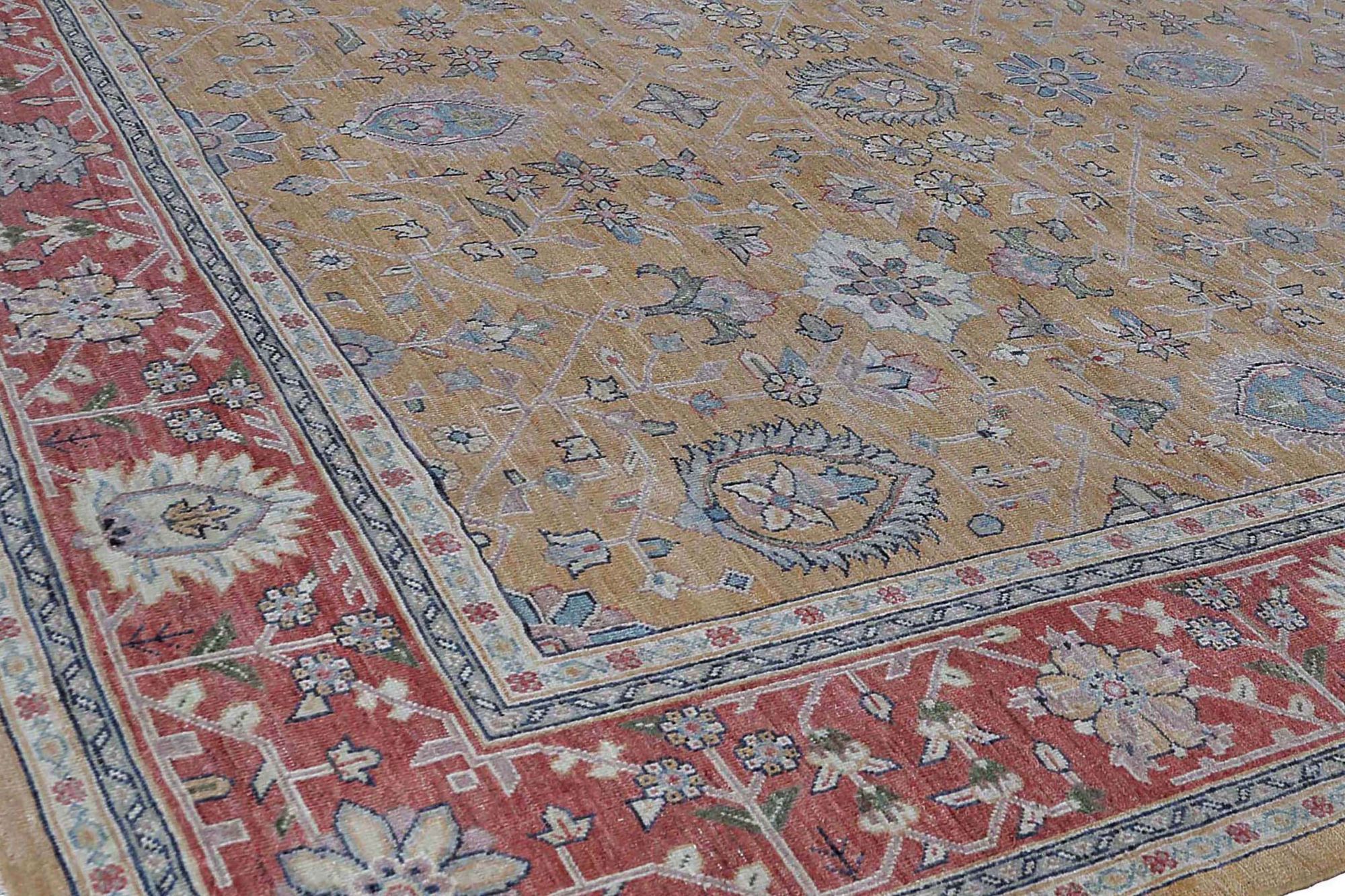 Thumbnail 8 for Turkey Sultanabad Tribal Rug 95452