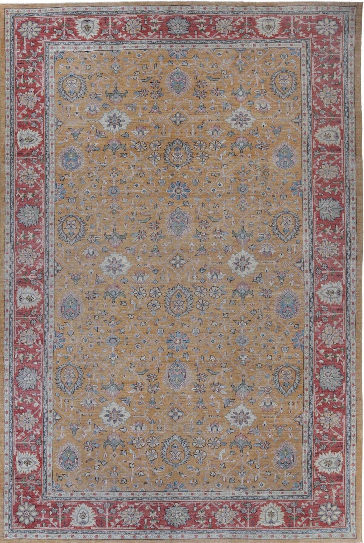 Thumbnail 15 for Turkey Sultanabad Tribal Rug 95452