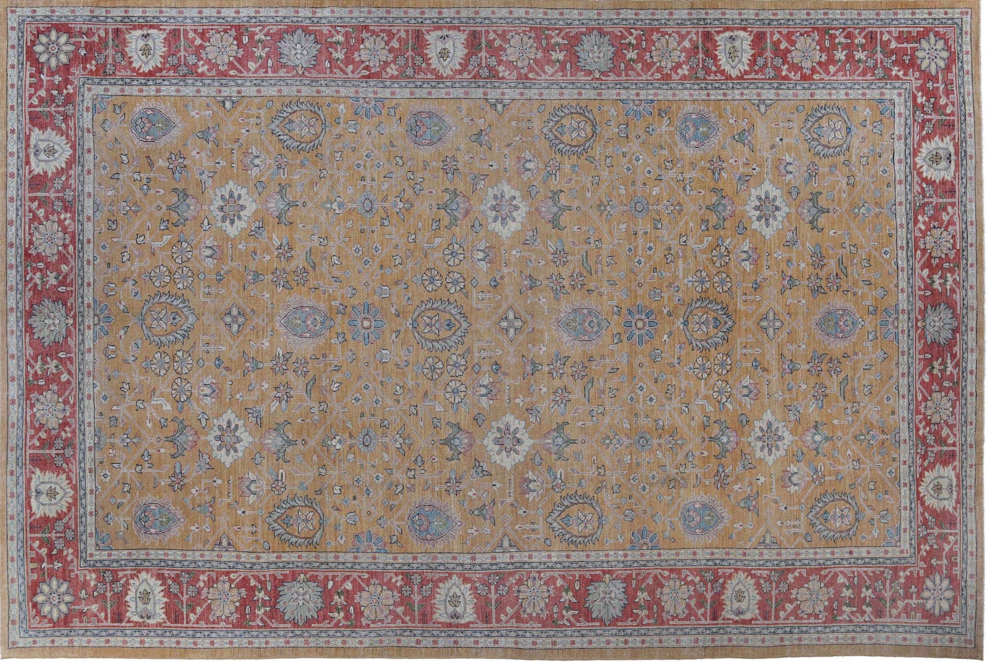 Thumbnail 7 for Turkey Sultanabad Tribal Rug 95452