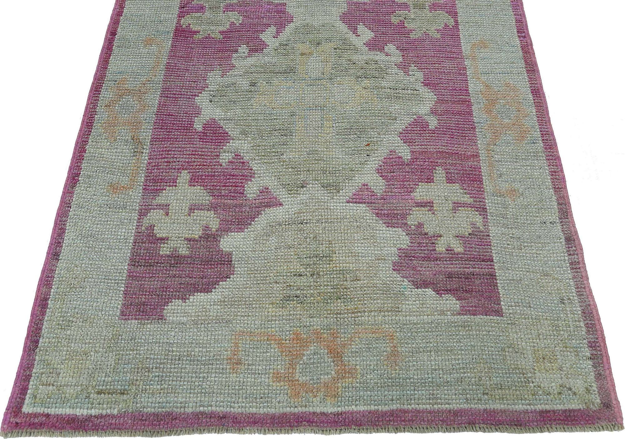 Thumbnail 4 for Turkey Oushak Tribal Rug 95453