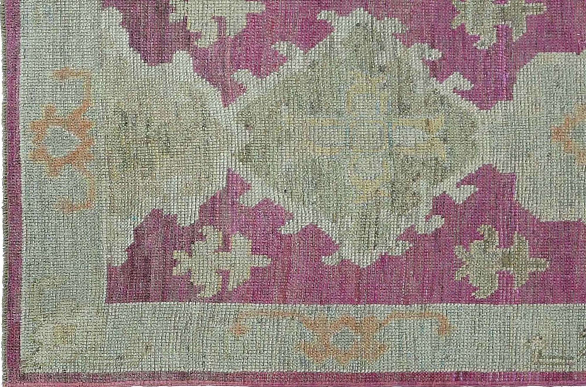 Thumbnail 11 for Turkey Oushak Tribal Rug 95453