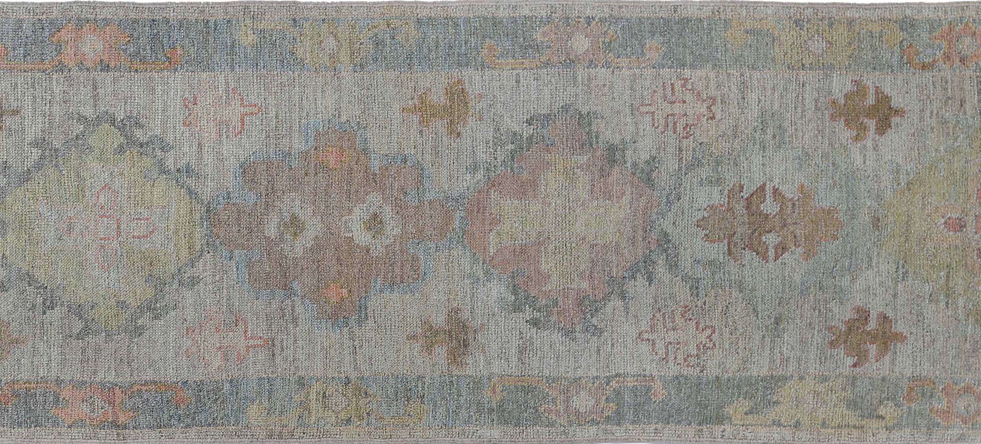 Thumbnail 11 for Turkey Oushak Tribal Rug 95454